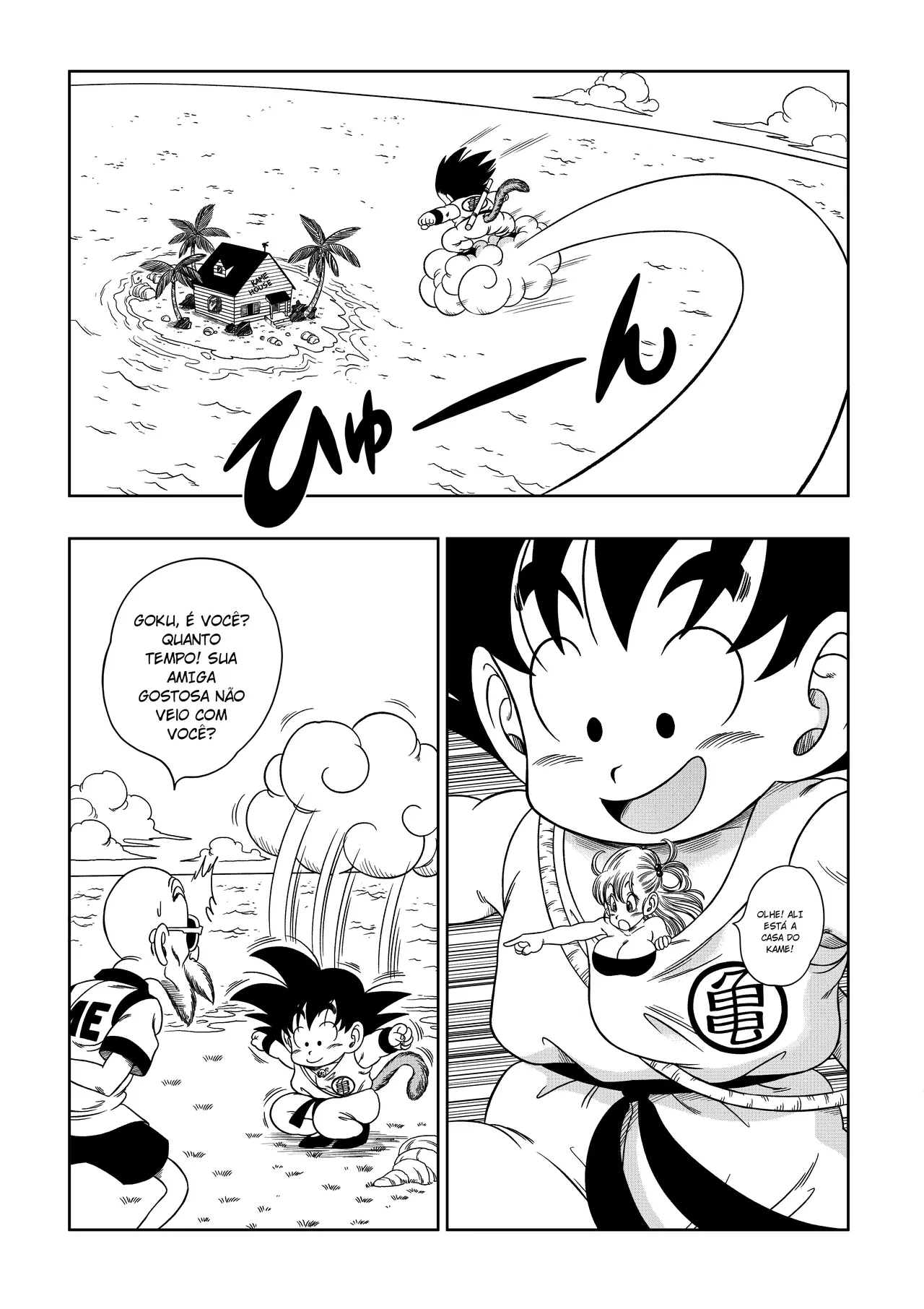 No Banheiro do Mestre Kame by Yamamoto