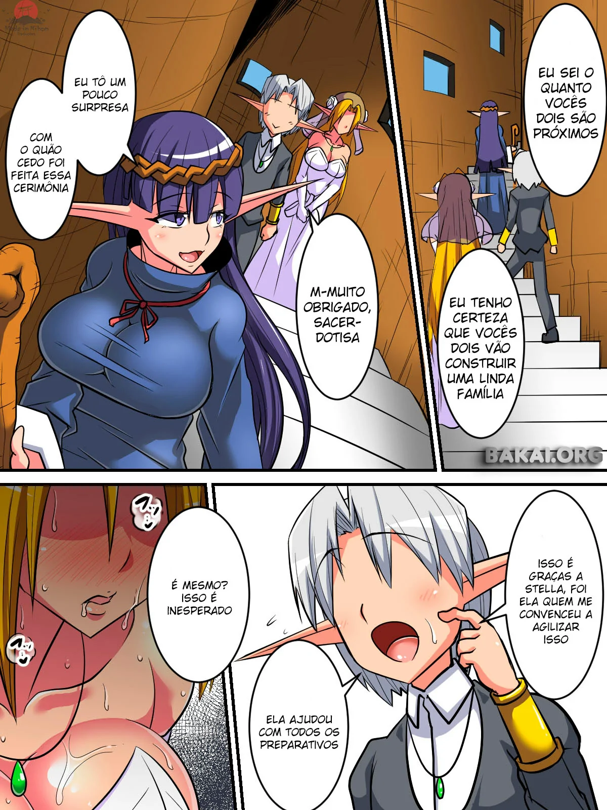 Elf Oyako to Pakopako Ibunka Kouryuu! ~Oyako Haramase Hen~ by Haneinu