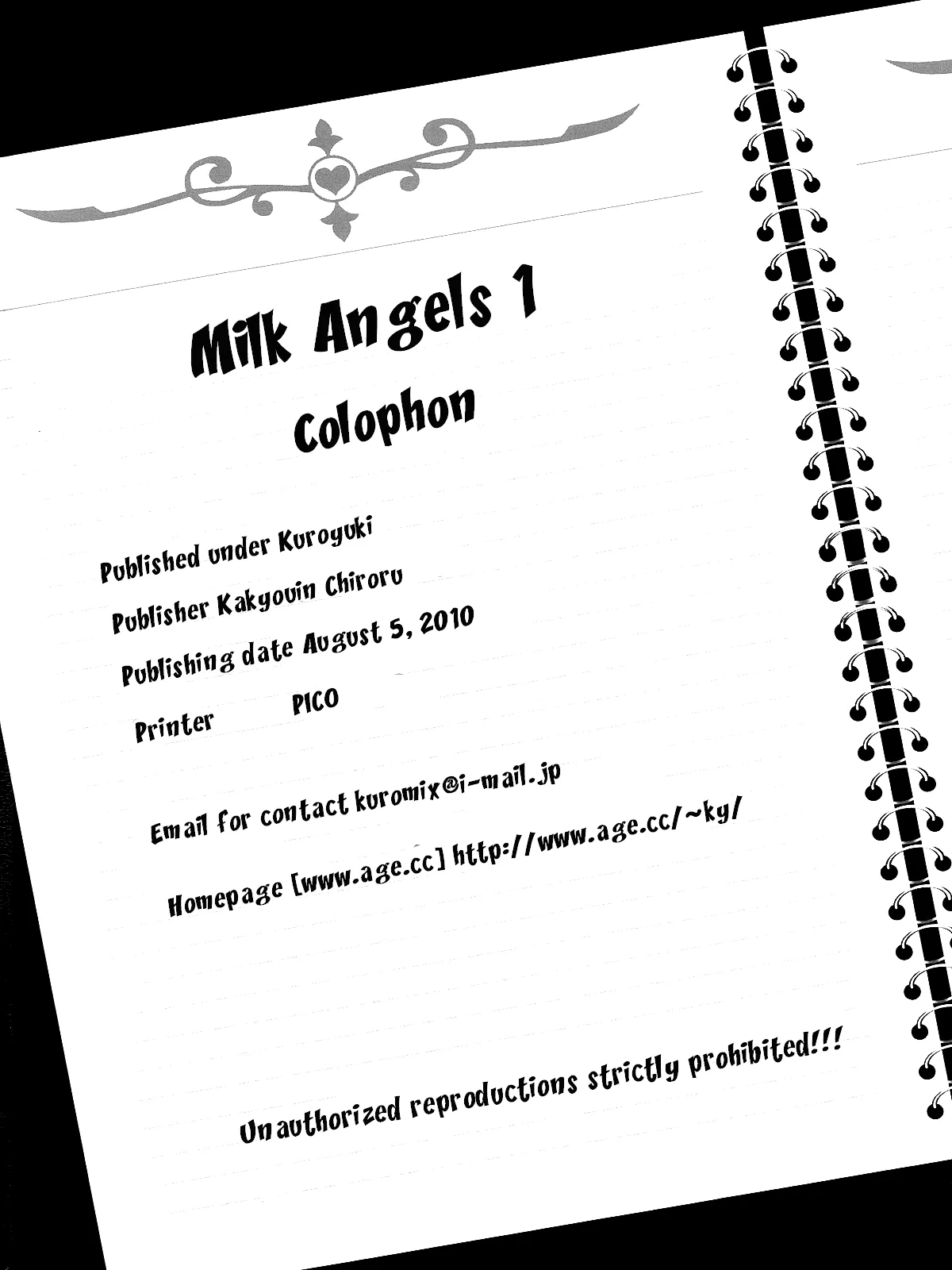 Milk Angels by Kakyouin Chiroru