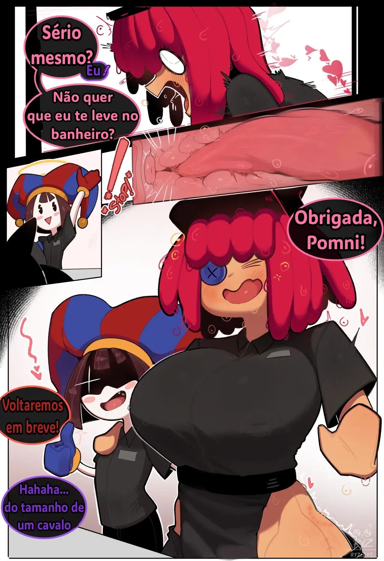 Pomni and Ragatha's Anti Abstraction methods 3 by RyzRyz