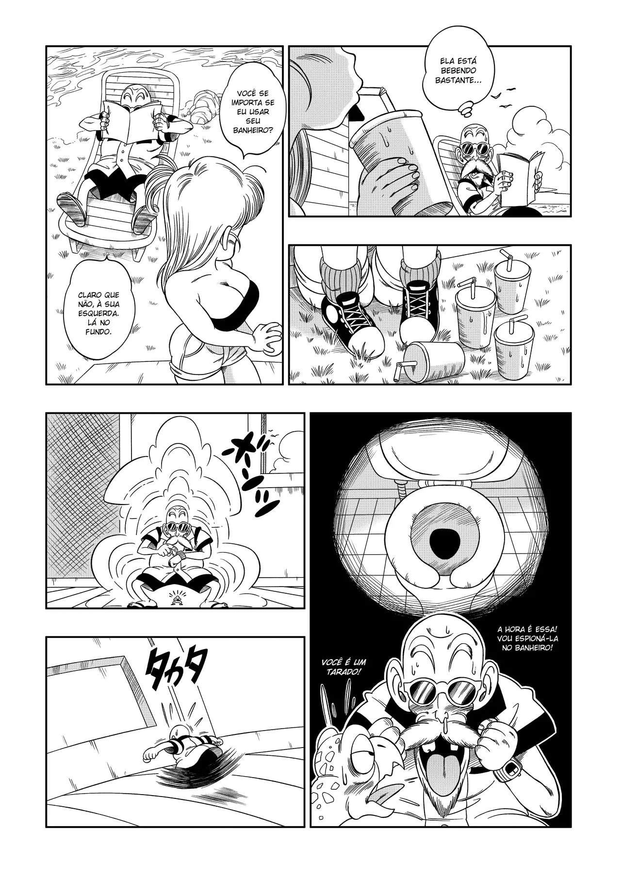 No Banheiro do Mestre Kame by Yamamoto