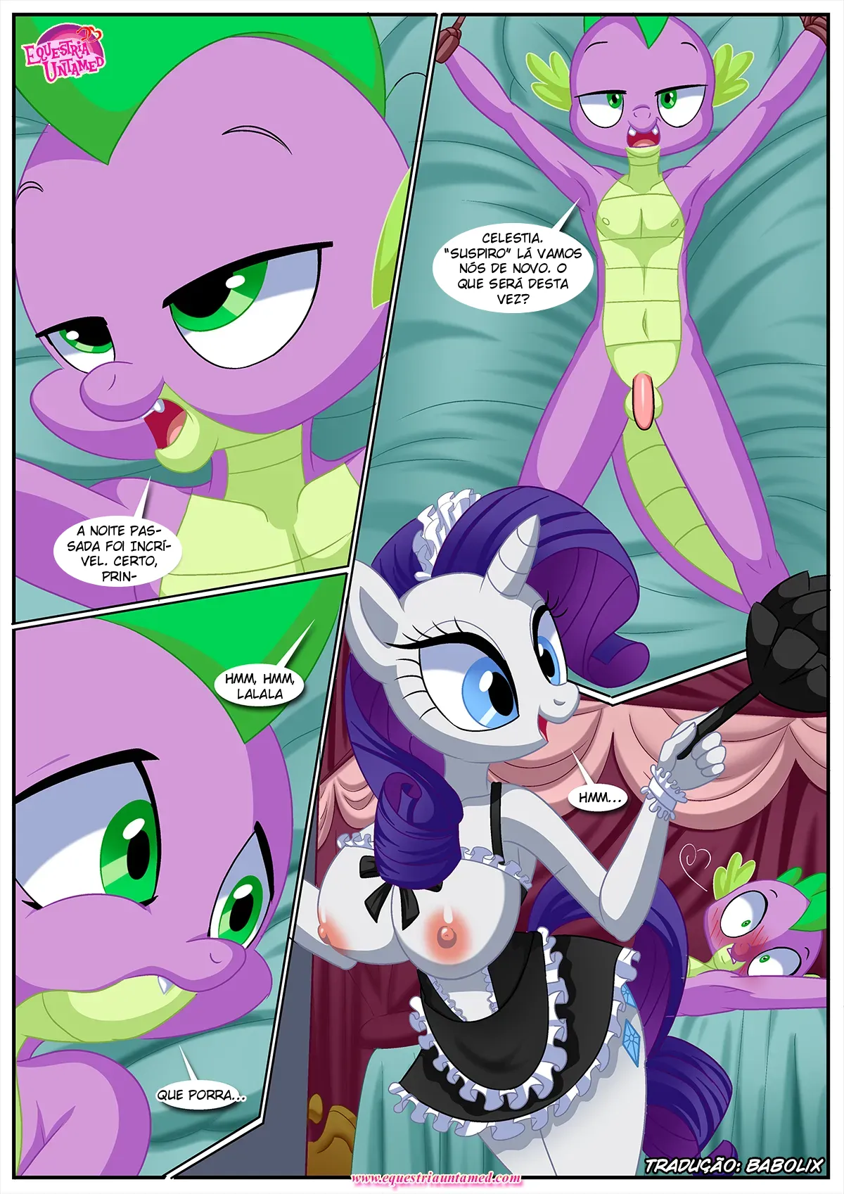 Spike's Ultimate Fantasies or The Dragon King's Harem by PALCOMIX