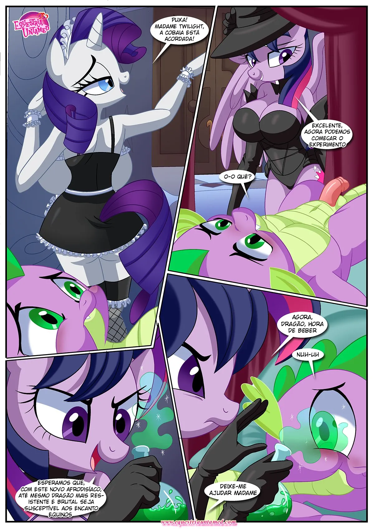 Spike's Ultimate Fantasies or The Dragon King's Harem by PALCOMIX
