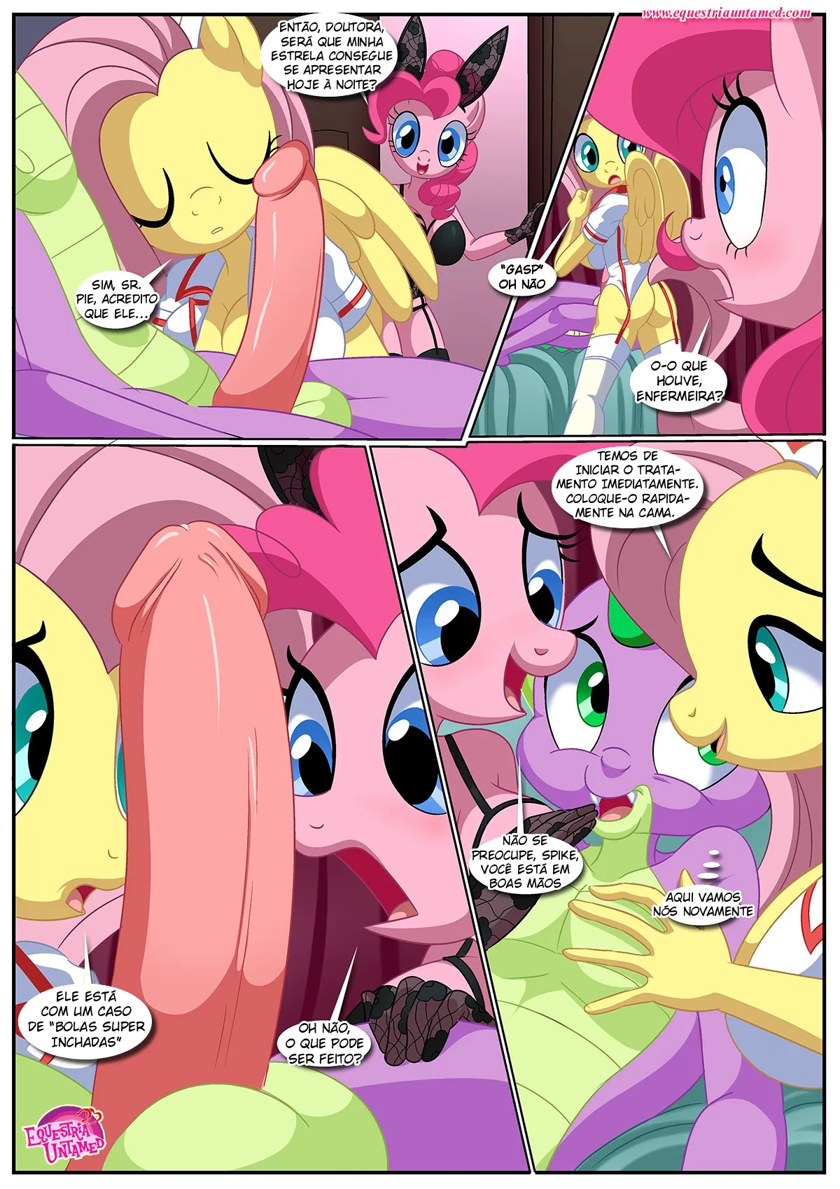 Spike's Ultimate Fantasies or The Dragon King's Harem by PALCOMIX