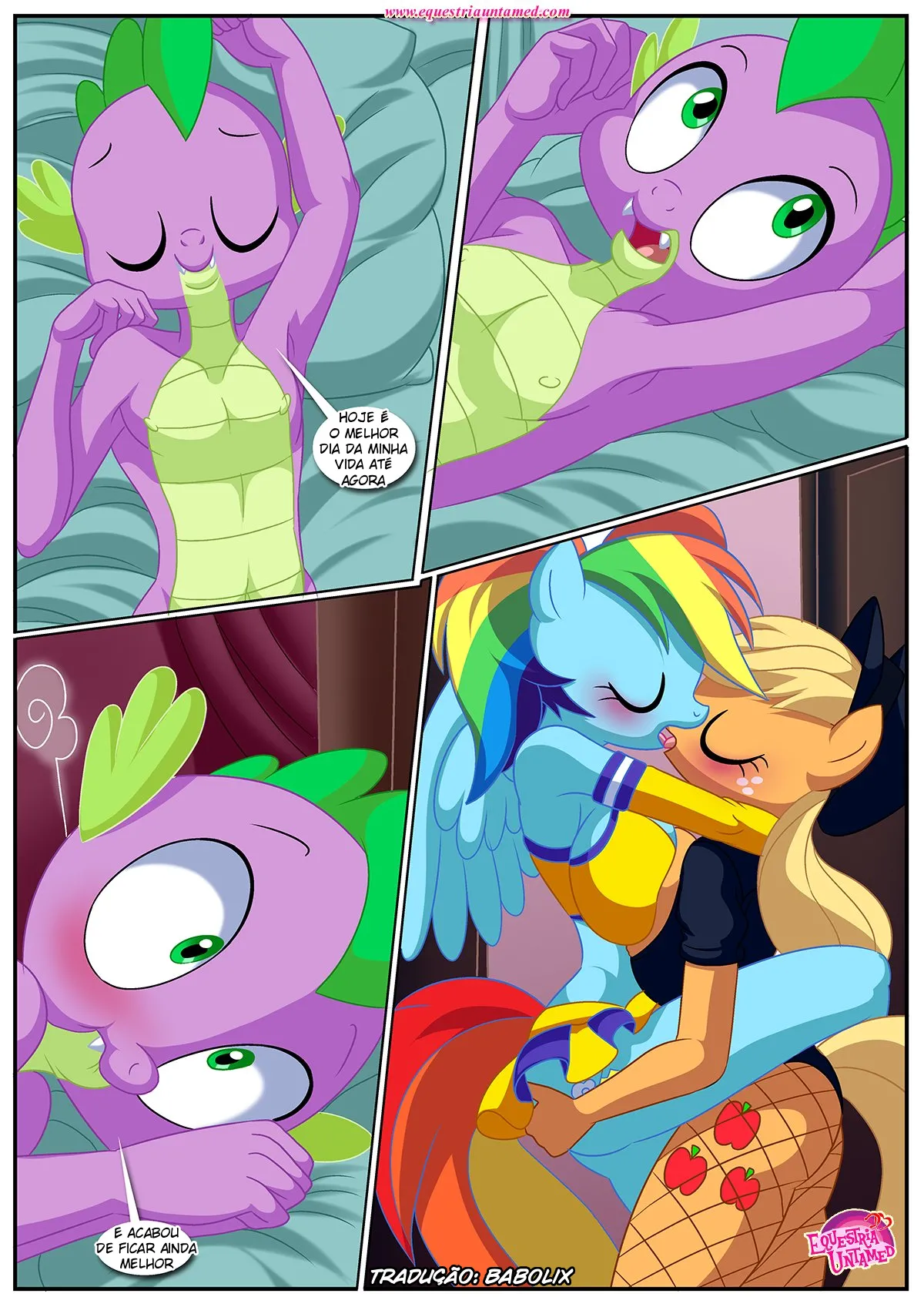 Spike's Ultimate Fantasies or The Dragon King's Harem by PALCOMIX