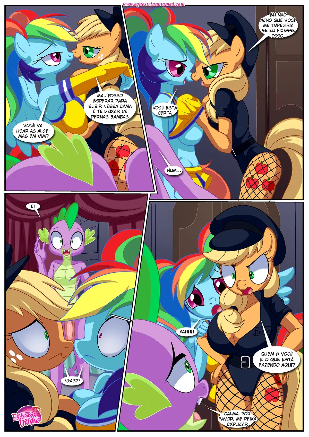 Spike's Ultimate Fantasies or The Dragon King's Harem by PALCOMIX