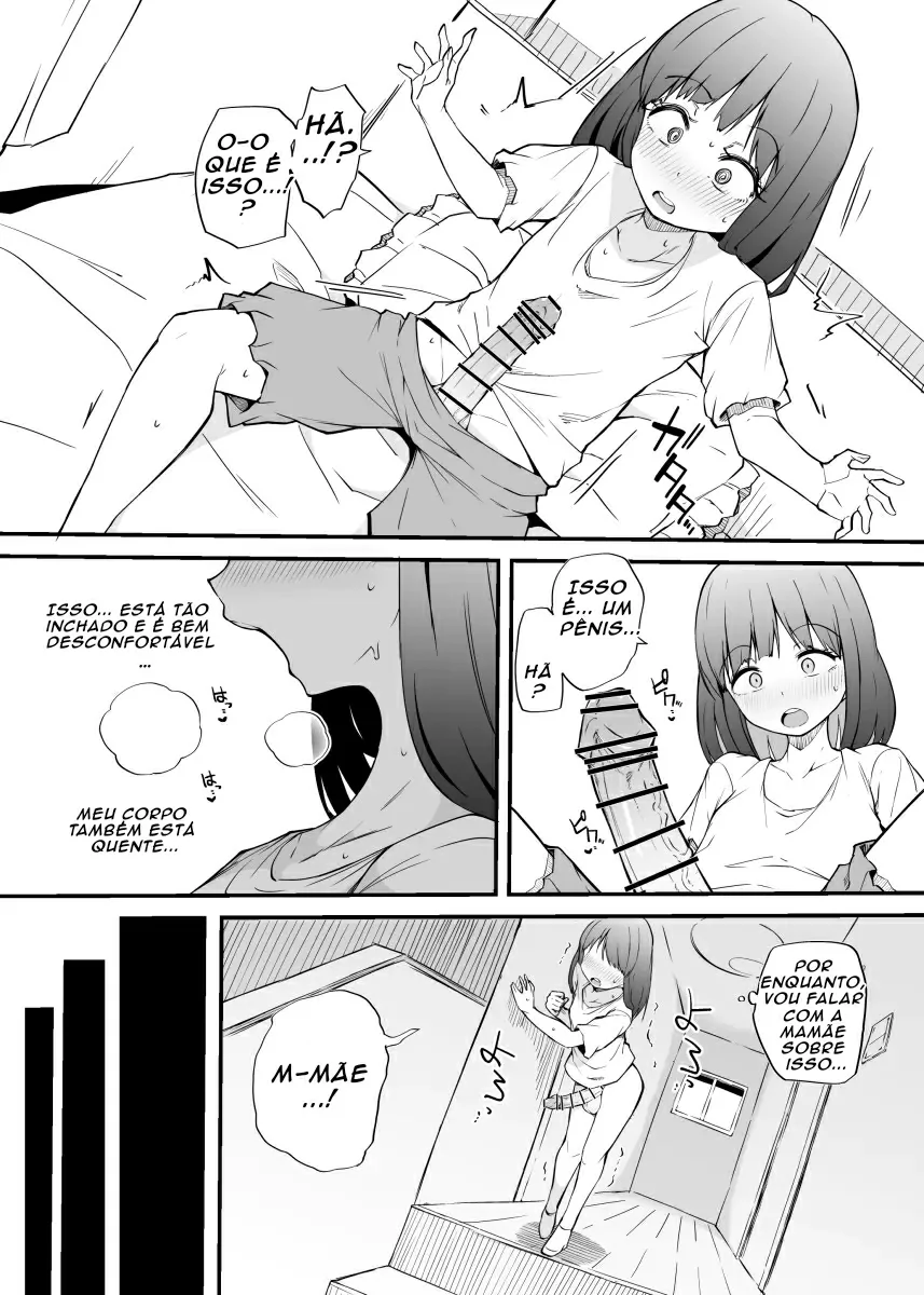 Asa Okitara Futanari ni by Makin
