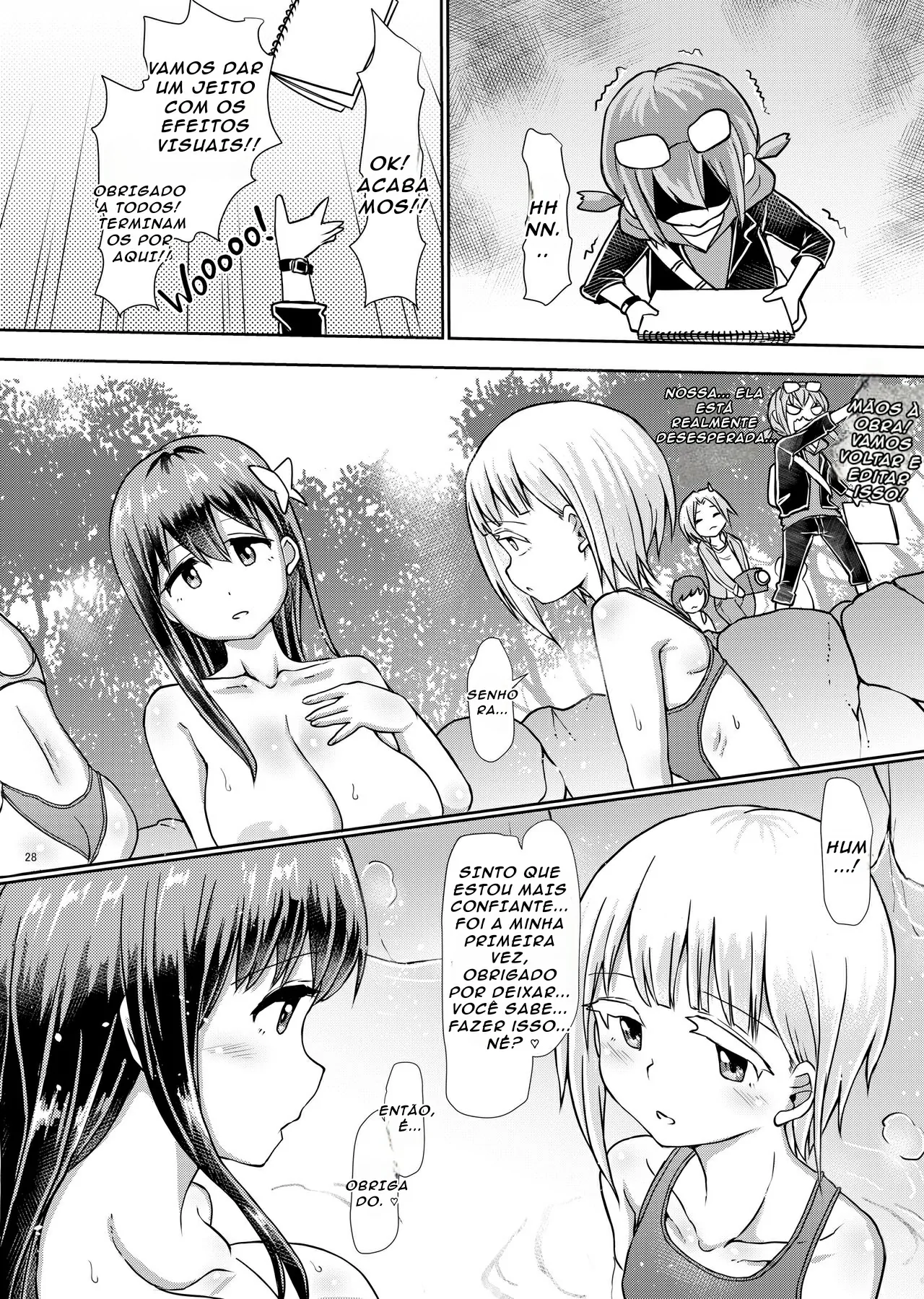 Futanari Onsen Bangumi no Nyuuyoku Reporter by Hakaba Yodomu