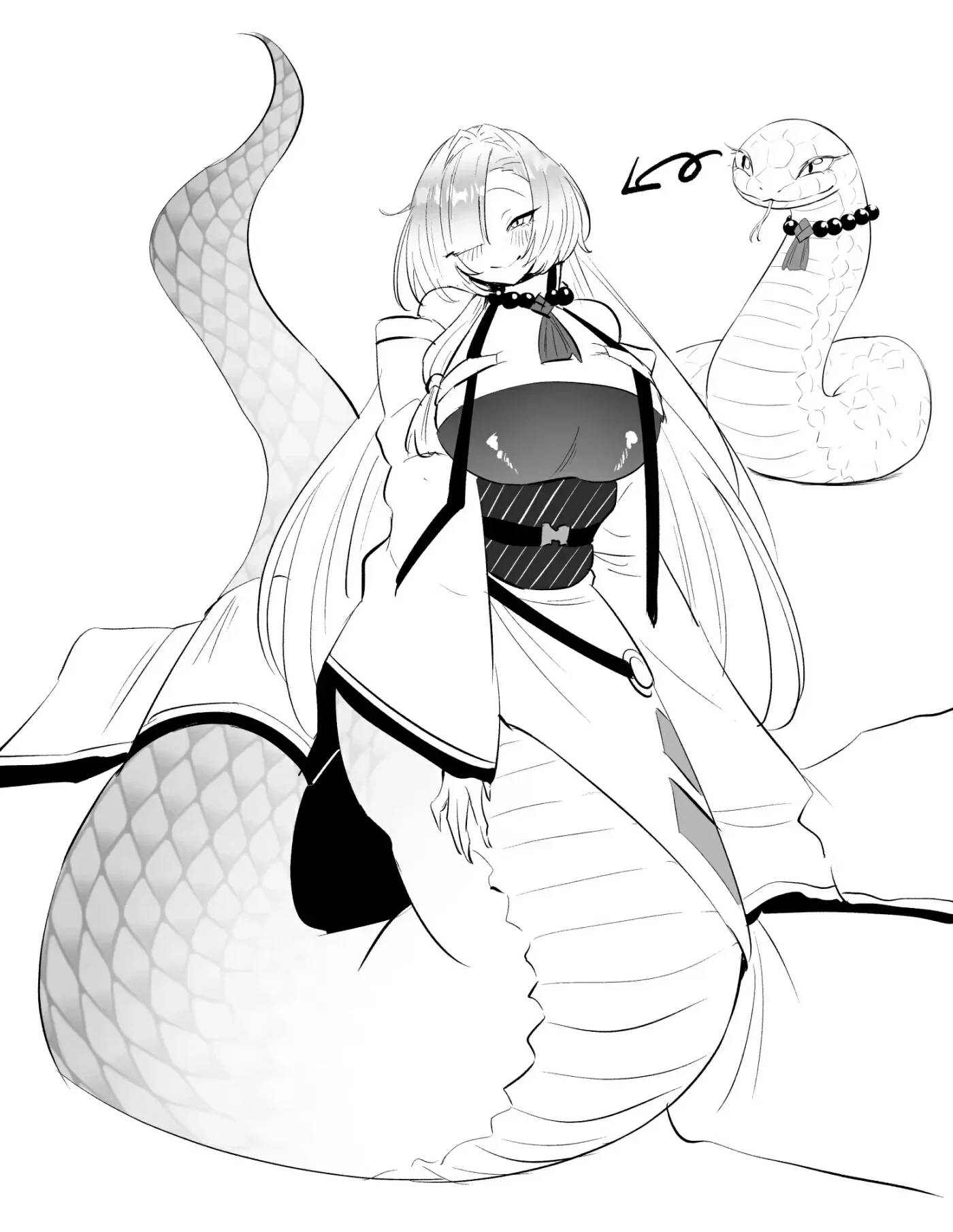 Hebigamisama ni Miirarete by Buki, Oki Nagomi
