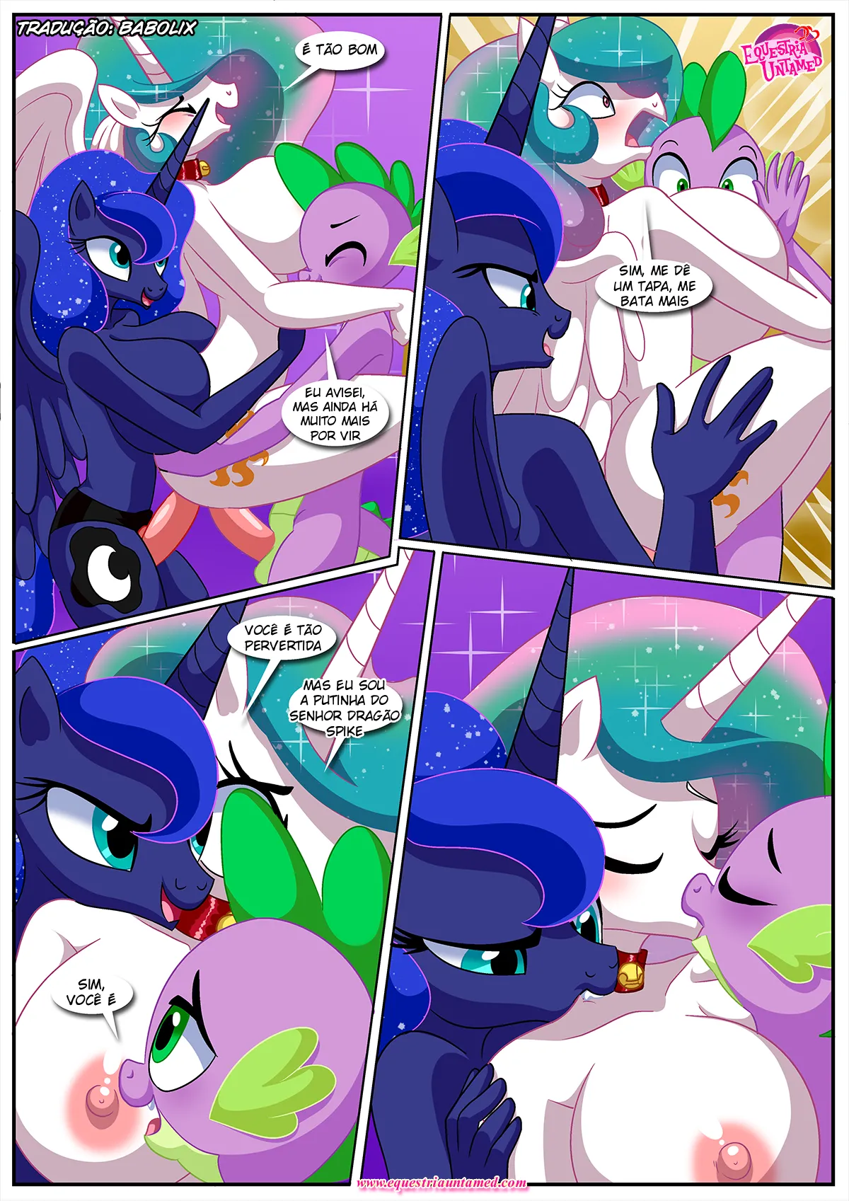 Spike's Ultimate Fantasies or The Dragon King's Harem by PALCOMIX