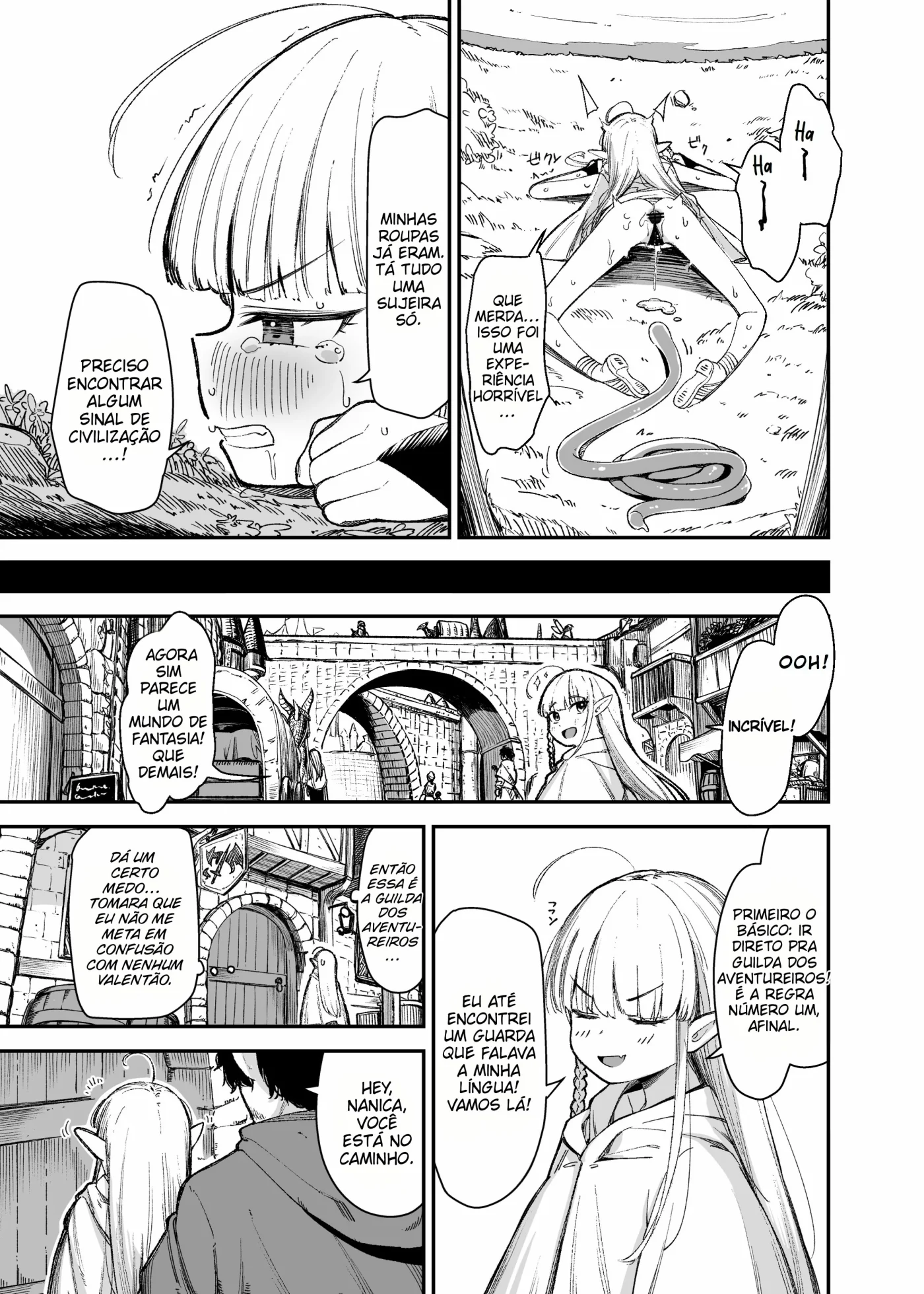 TS Loli Oji-san wa Isekai de Haiboku Suru + C106 Omakebon by Hashibiro Kou, horonamin