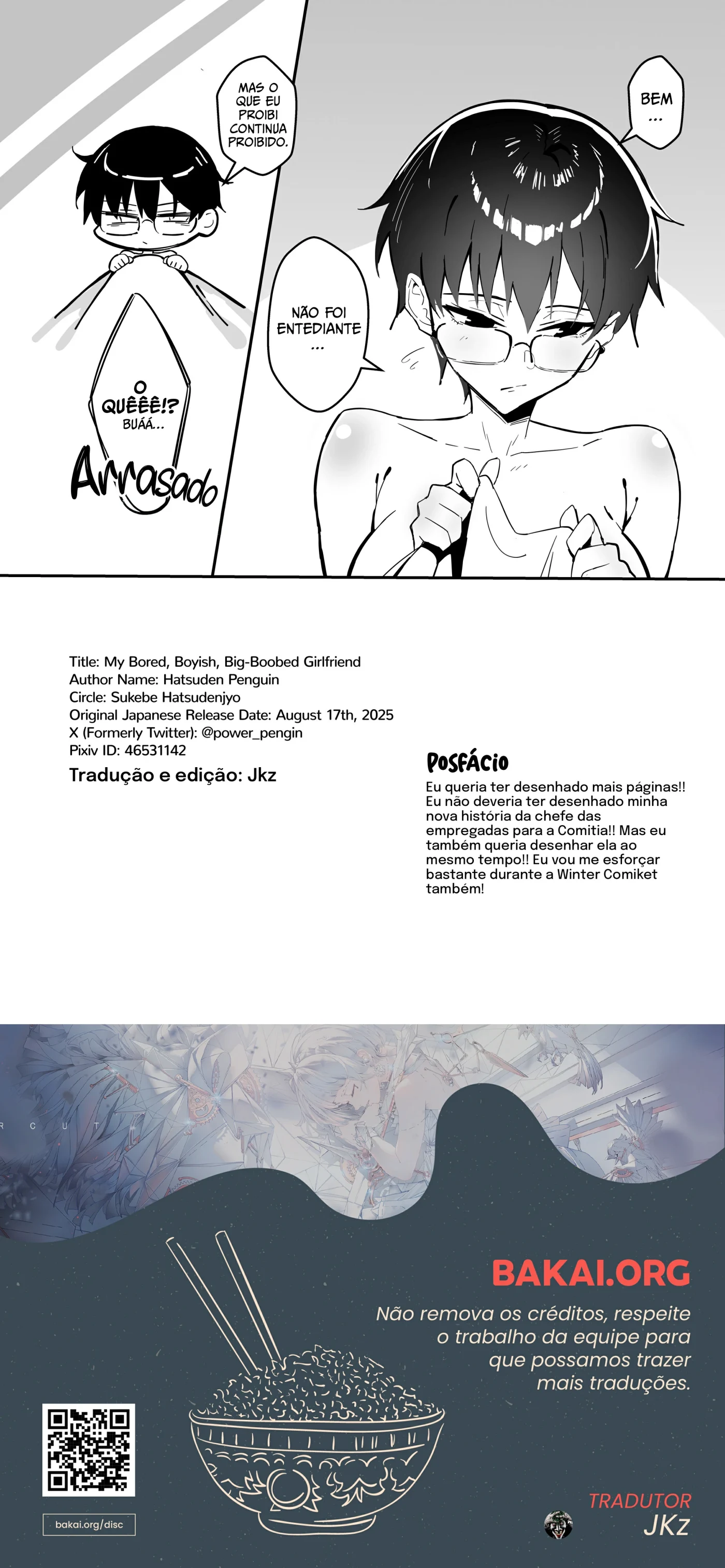 Minha Namorada Tomboy, Peituda e Entediada by Hatsuden Pengin