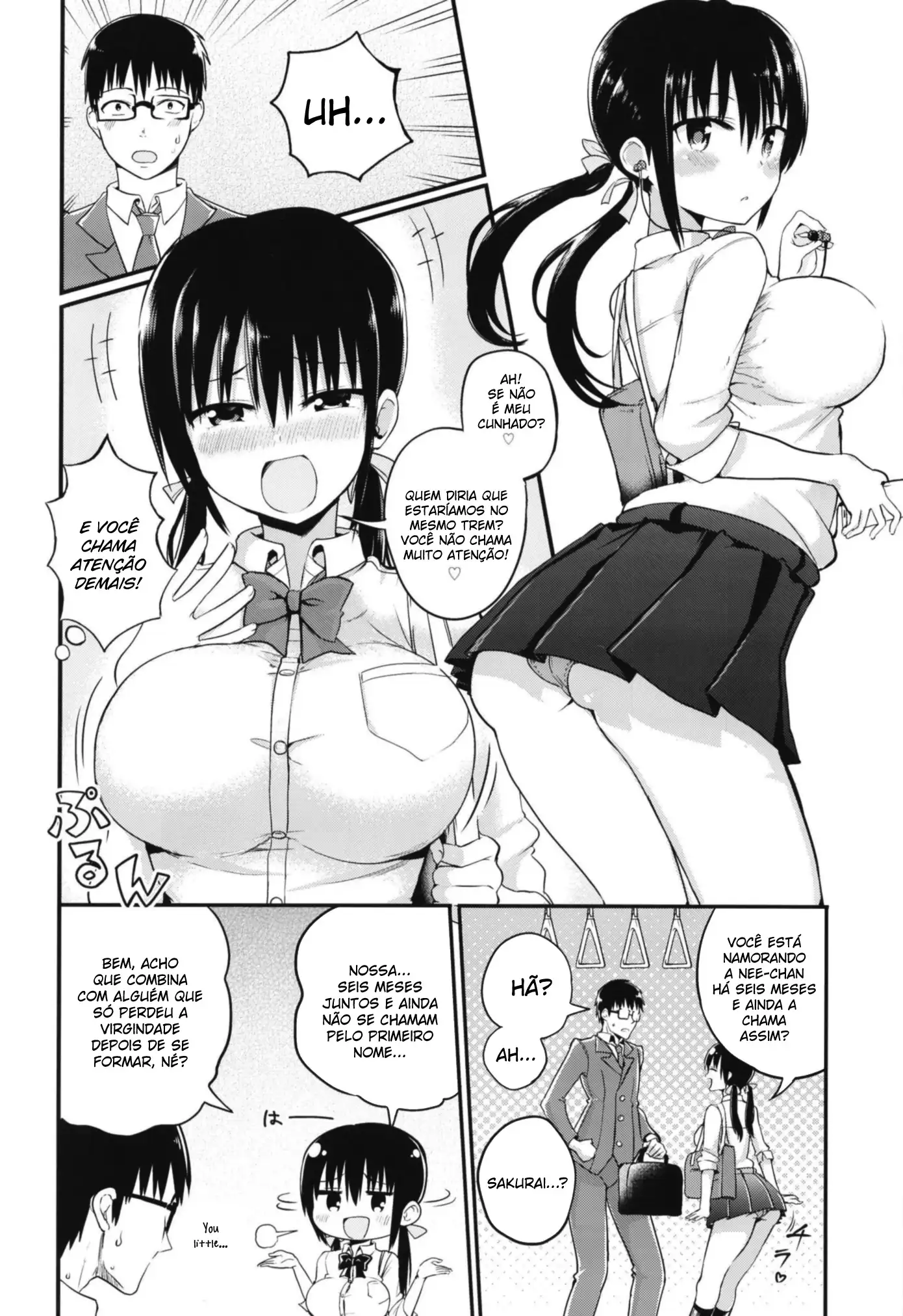 Kanojo no Imouto ga Kyonyuu MiniSkir JK de Koakuma-kei by Chilt