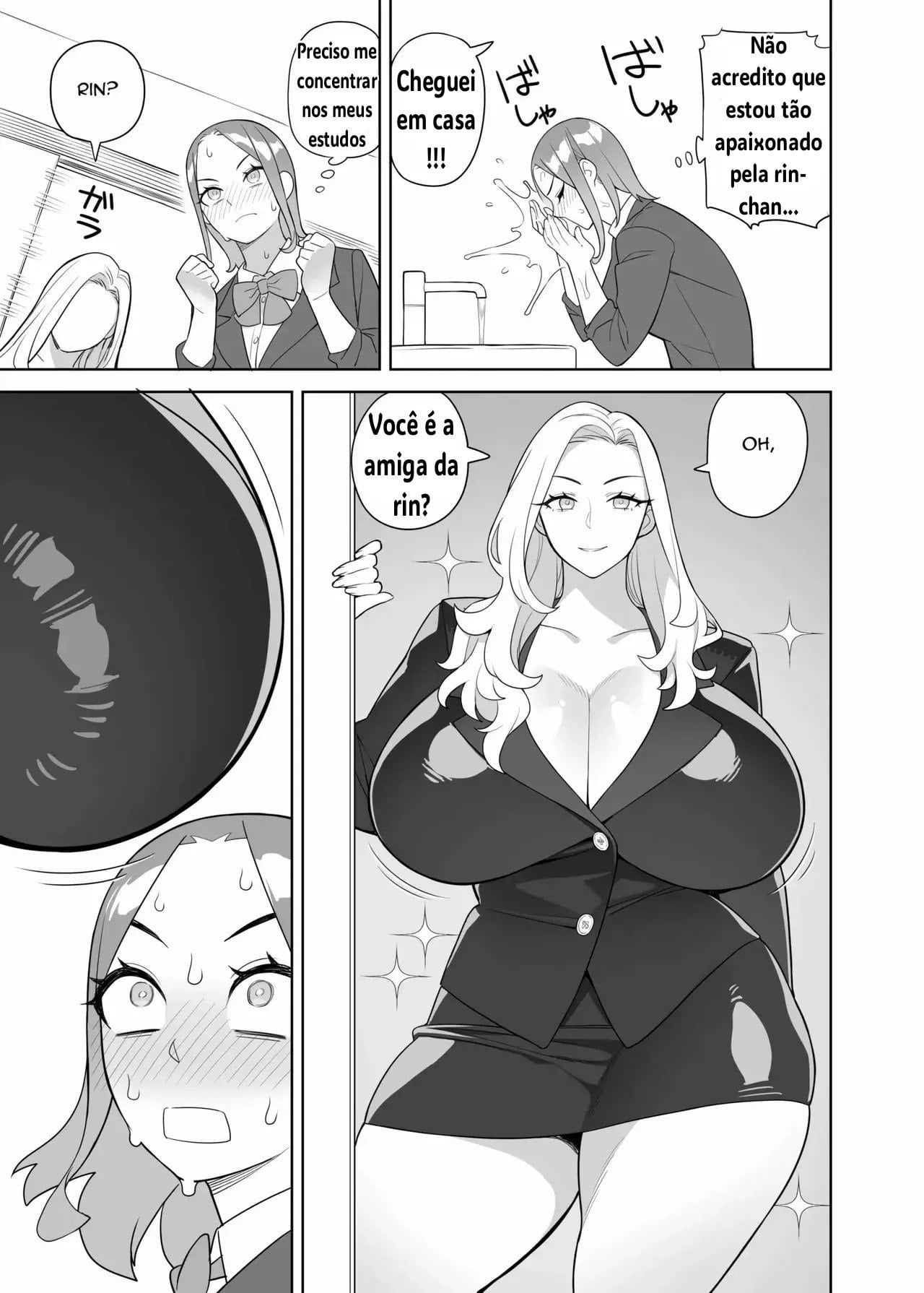 Tomodachi to Sono Haha Oya ni Semarareru Hanashi by Hidarikiki