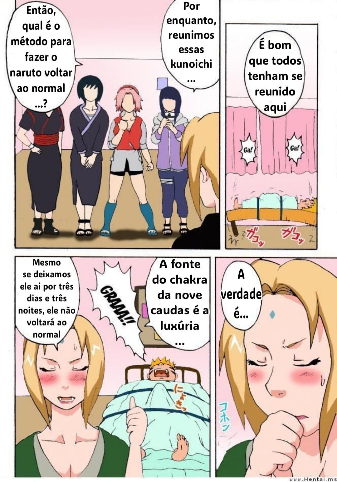 Tsunade no Inchiryou (Colorido) by Naruhodo