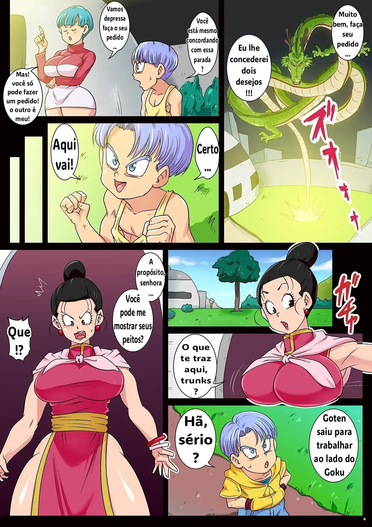 Doeroi Pacolife Trunks no Himitsu no Negaigoto by Rikka Kai