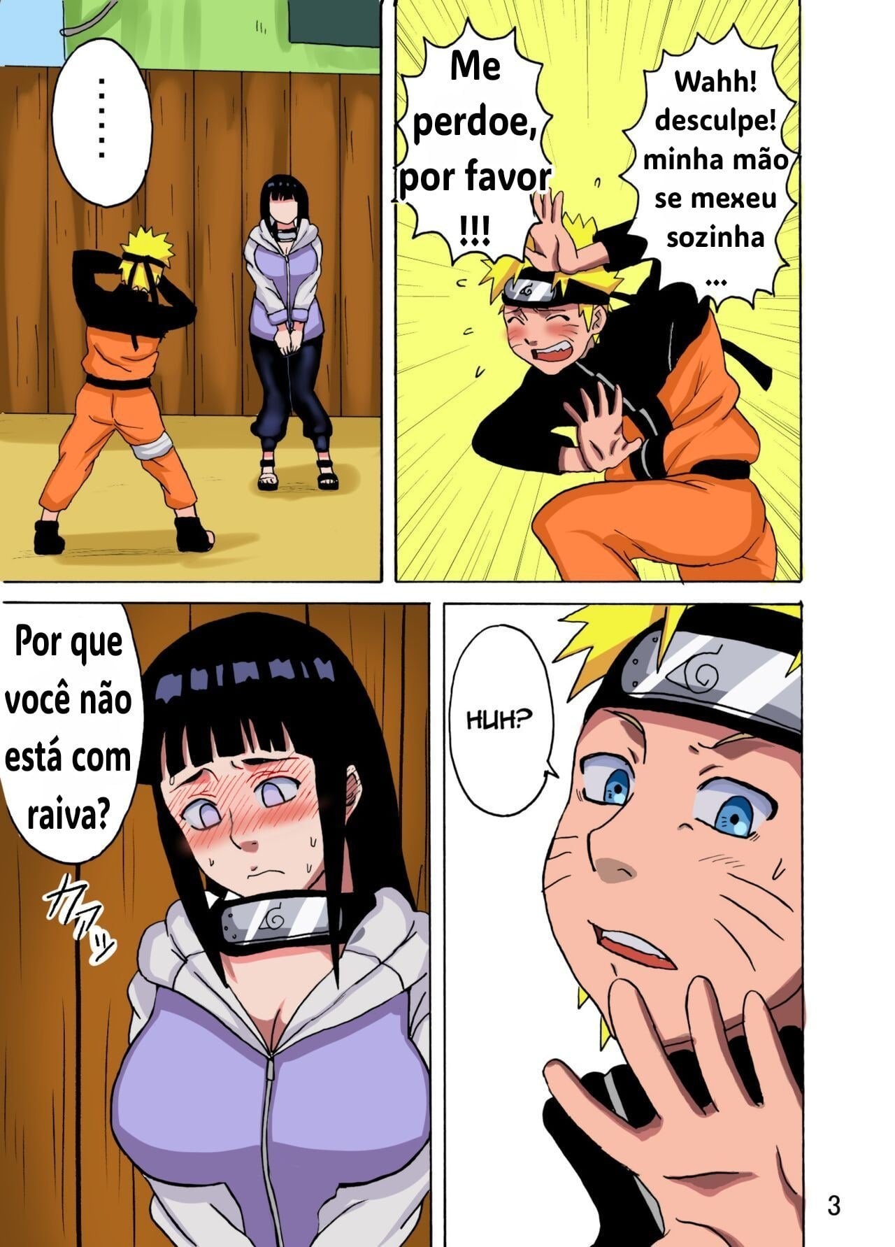 Hinata Ganbaru! (Colorido) by Naruhodo