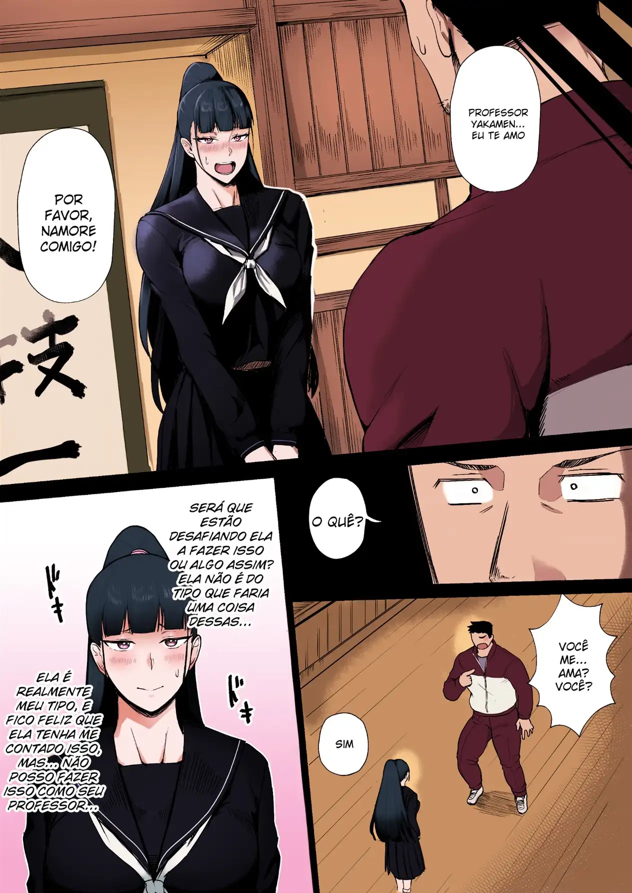 Kimajime na Yuutousei wa, Sensei dake no Mesu ni Naritai. (Colorido) by T-Man