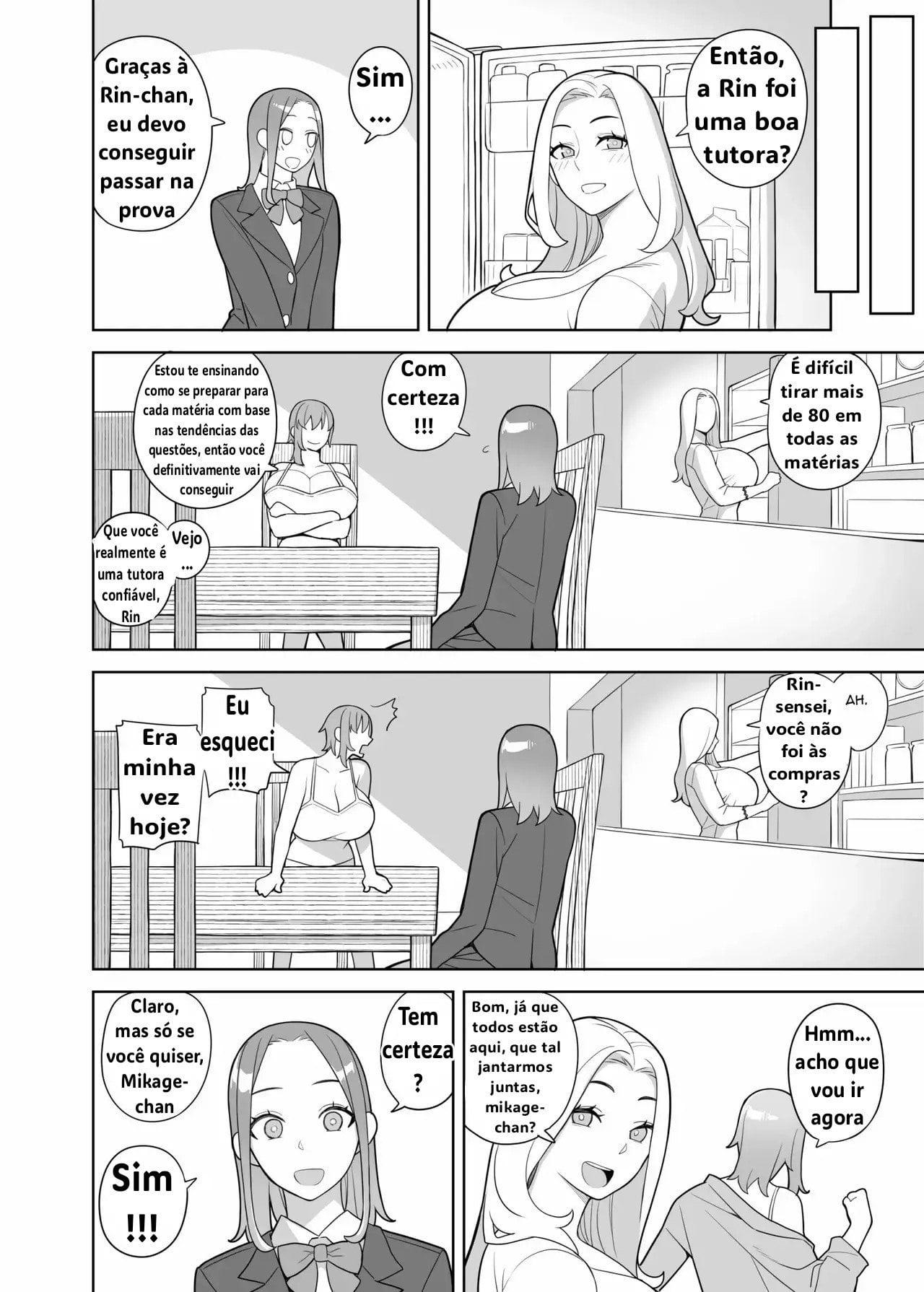 Tomodachi to Sono Haha Oya ni Semarareru Hanashi by Hidarikiki