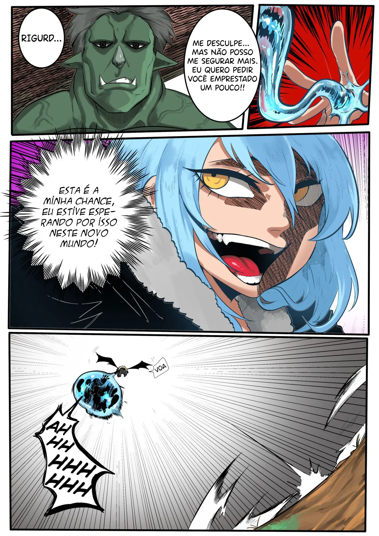 Aquela Vez em Que Reencarnei Como um Slime Irritante by Green