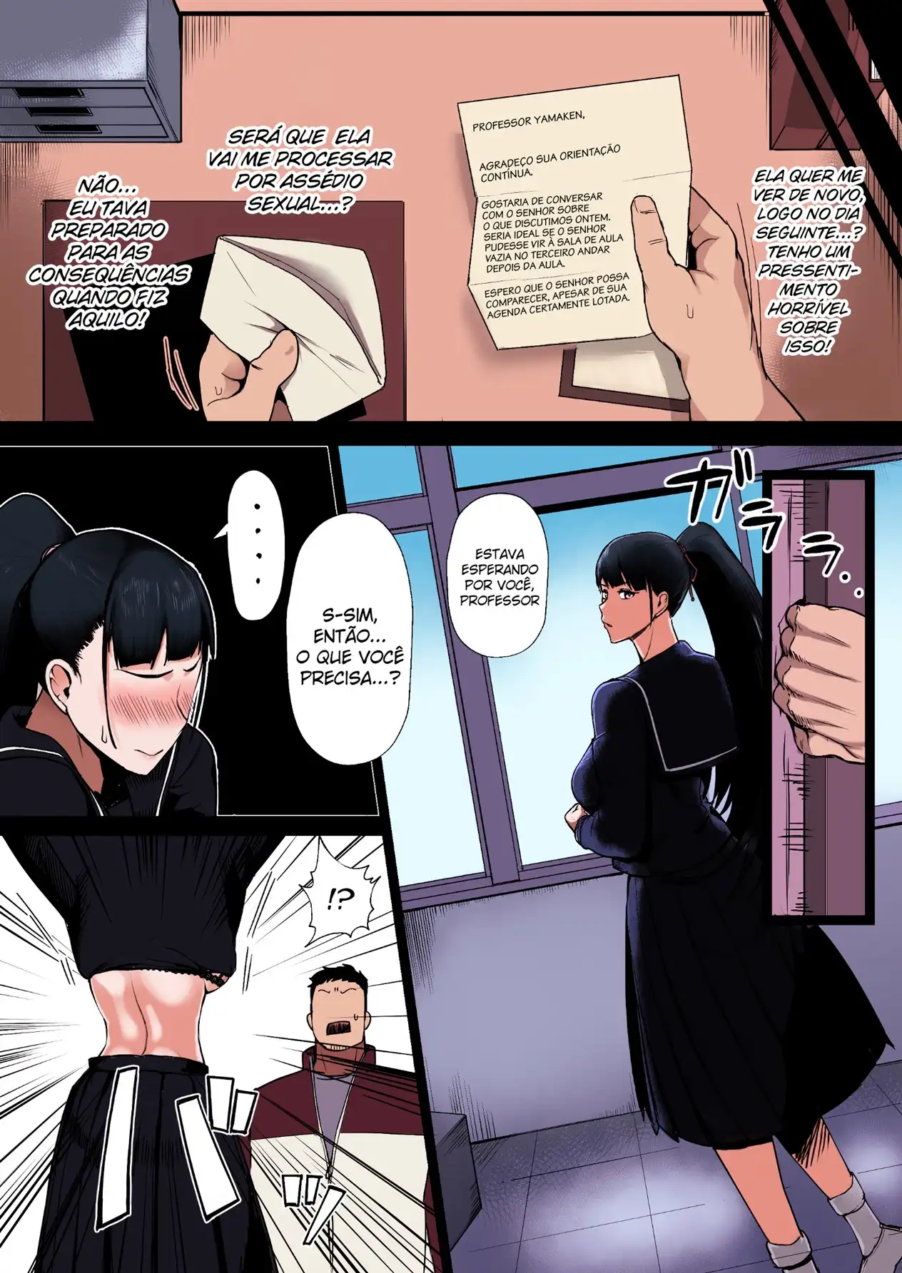 Kimajime na Yuutousei wa, Sensei dake no Mesu ni Naritai. (Colorido) by T-Man