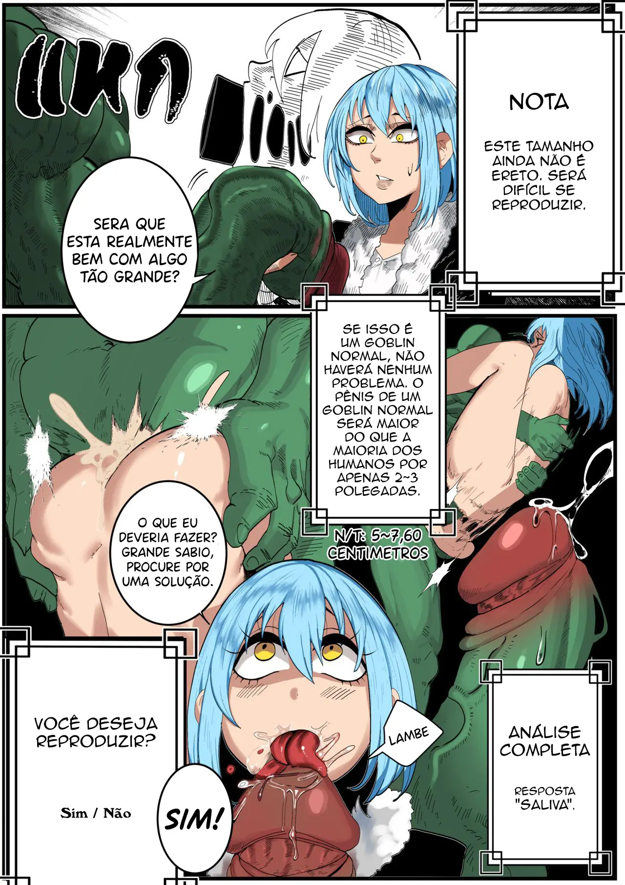 Aquela Vez em Que Reencarnei Como um Slime Irritante by Green