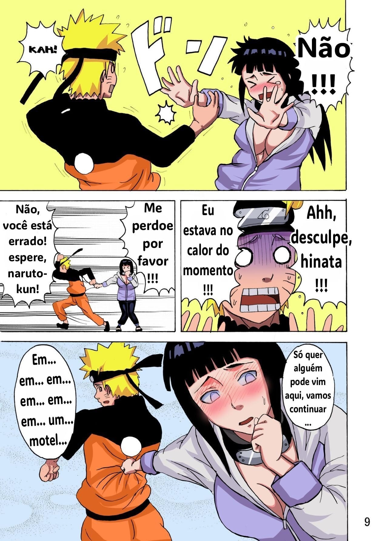 Hinata Ganbaru! (Colorido) by Naruhodo