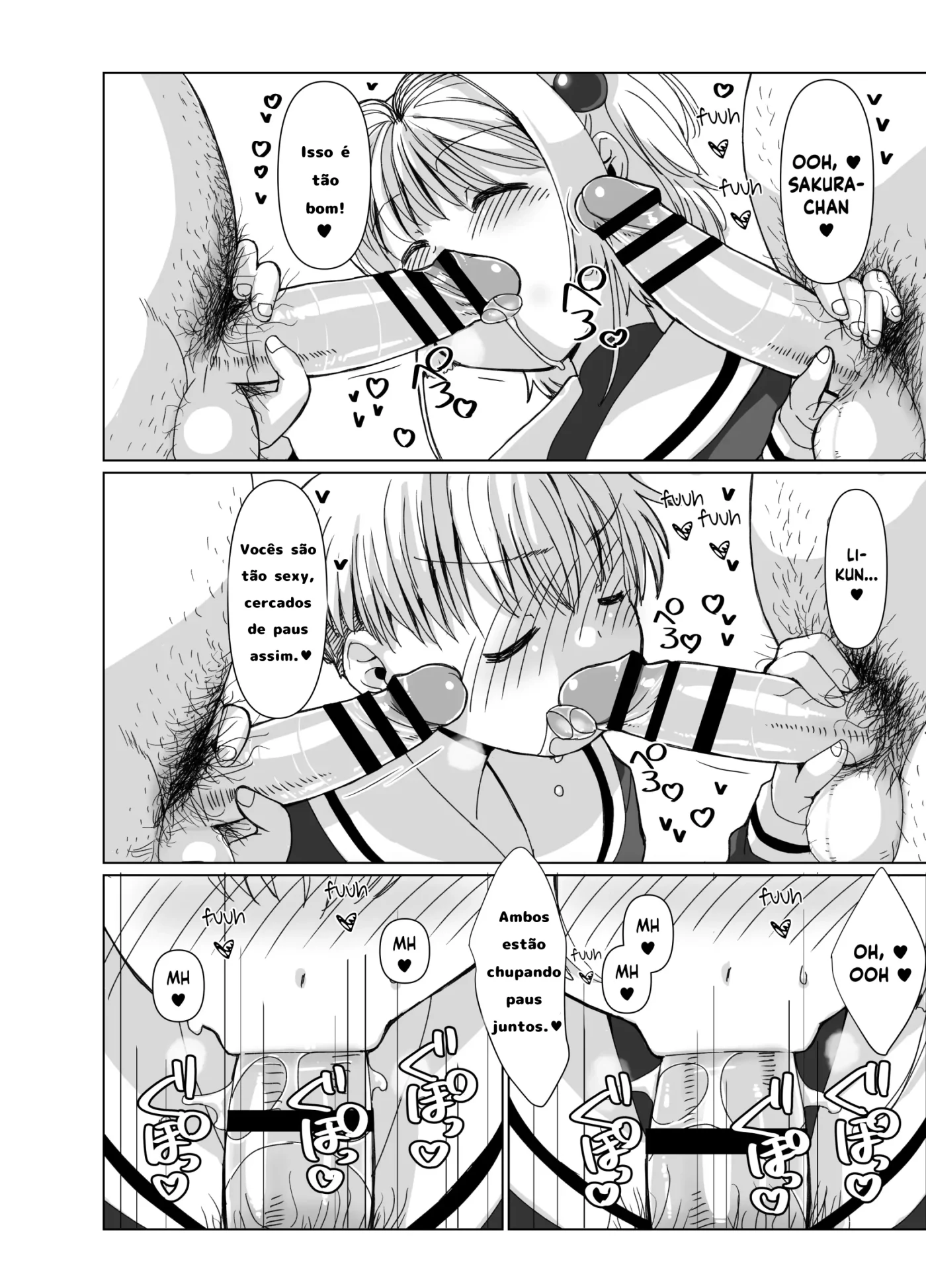 Li-kun to Sakura to Sao-yaku Oji-san no Dosukebe Party by Marcy Dog