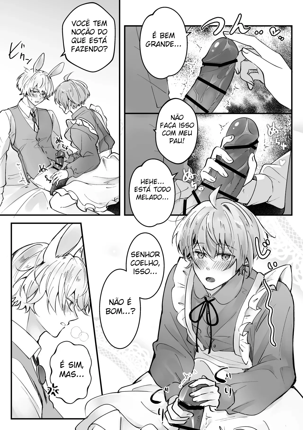 Coelhinho Branco no Cio ~ Sexo para Engravidar Com Alice no Mundo dos Sonhos Safados by Noan