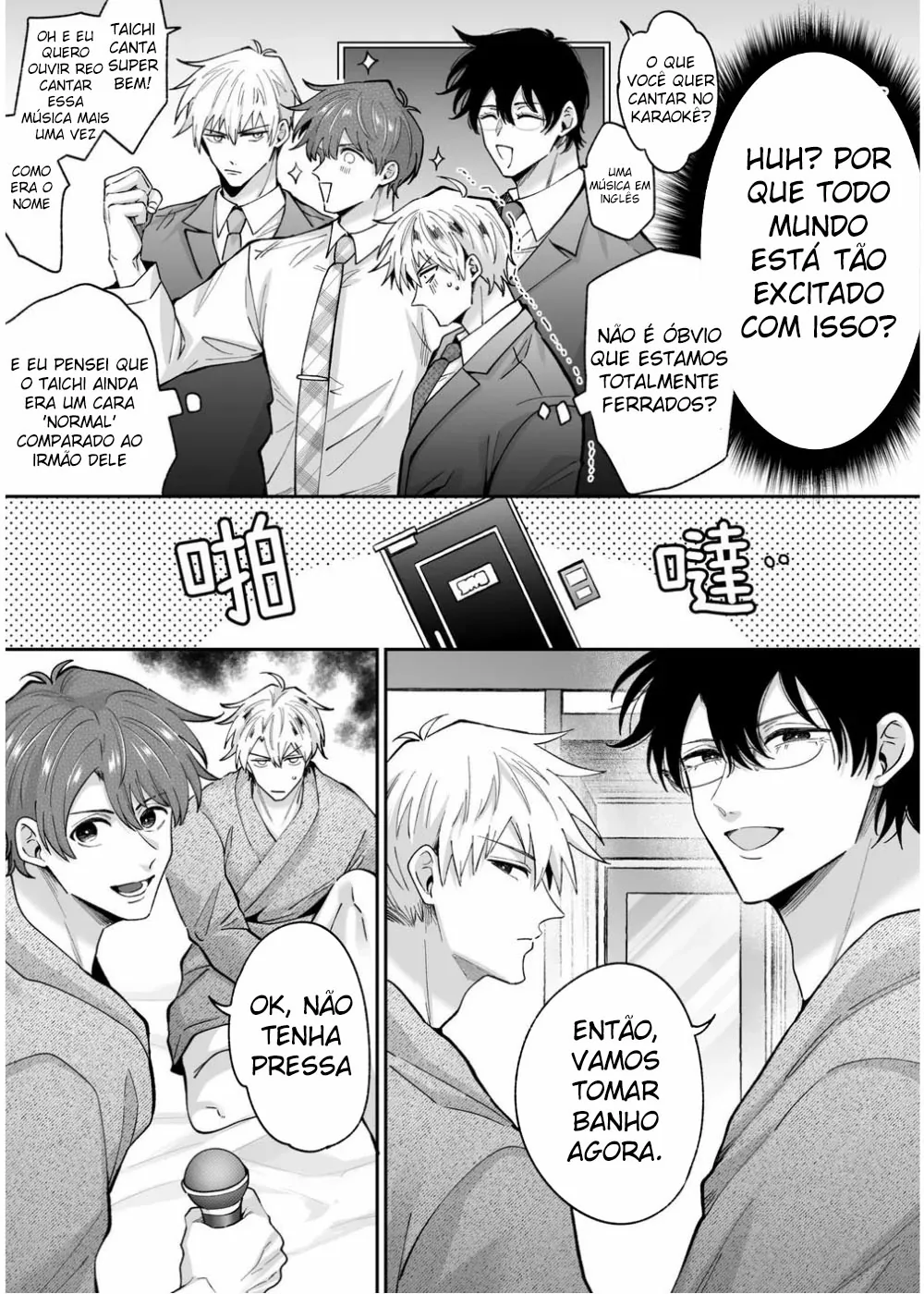 Tatanai Yarichin Motohosuto ga Hamaru to Yabaiotoko to Otouto Couple to 4P Rabuho Danshikai by Sumeshiya-san by Sumeshi