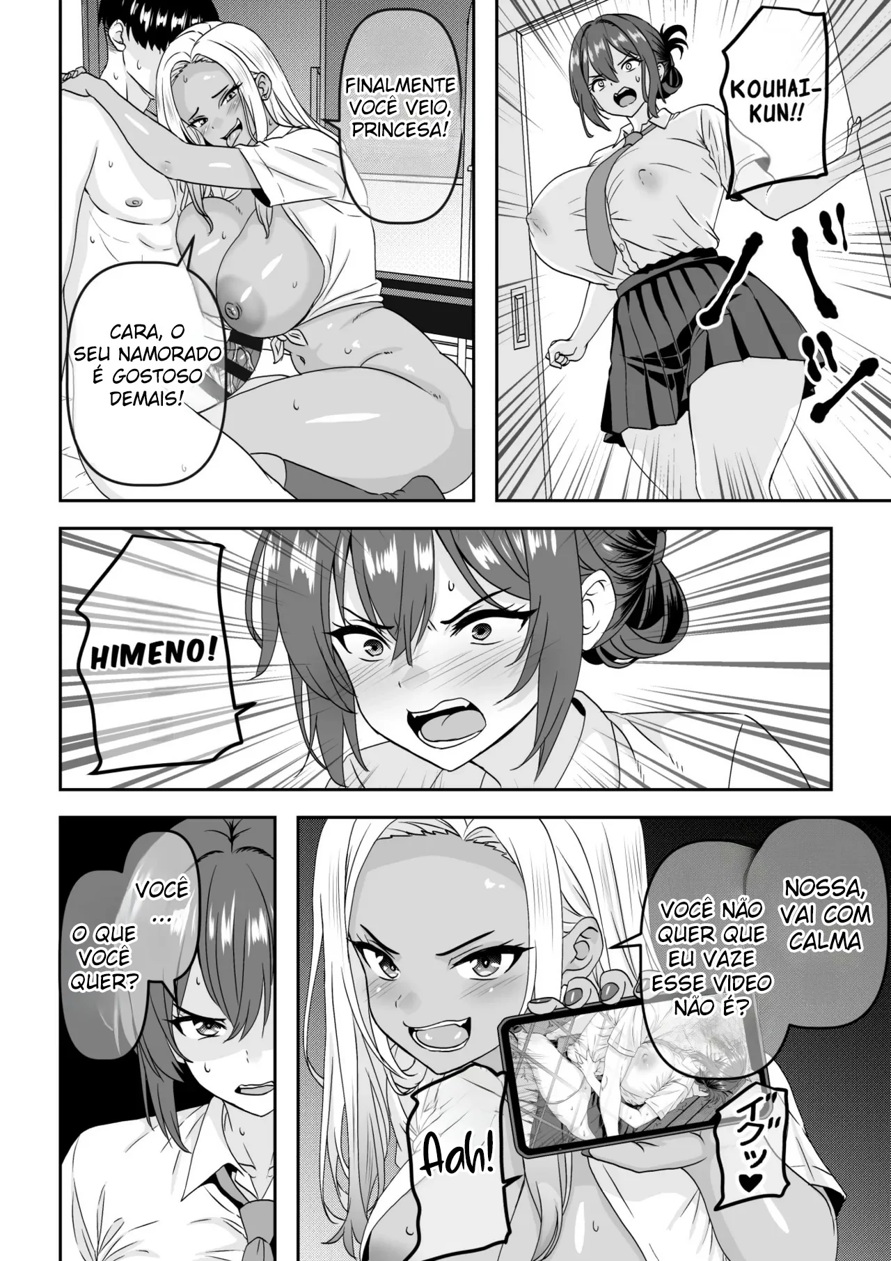 "Teisou Gyakuten" Choushi ni Notta Ouji-sama-kei no Senpai, Netorarete Goukyuu Nouhakai Akume o Hirou shite shimau by Honshiro Nikori