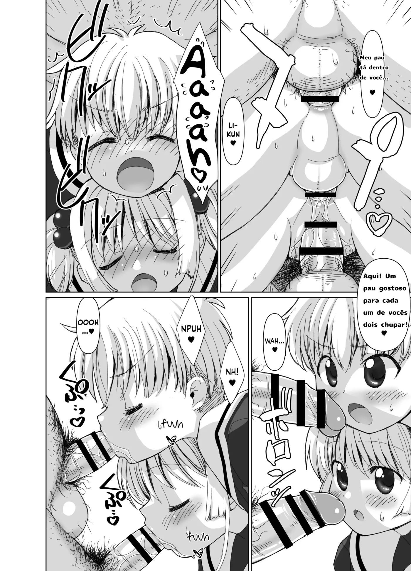 Li-kun to Sakura to Sao-yaku Oji-san no Dosukebe Party by Marcy Dog