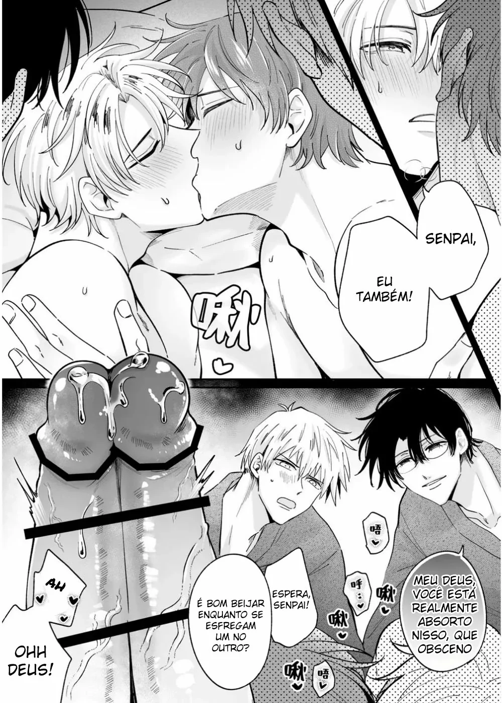 Tatanai Yarichin Motohosuto ga Hamaru to Yabaiotoko to Otouto Couple to 4P Rabuho Danshikai by Sumeshiya-san by Sumeshi