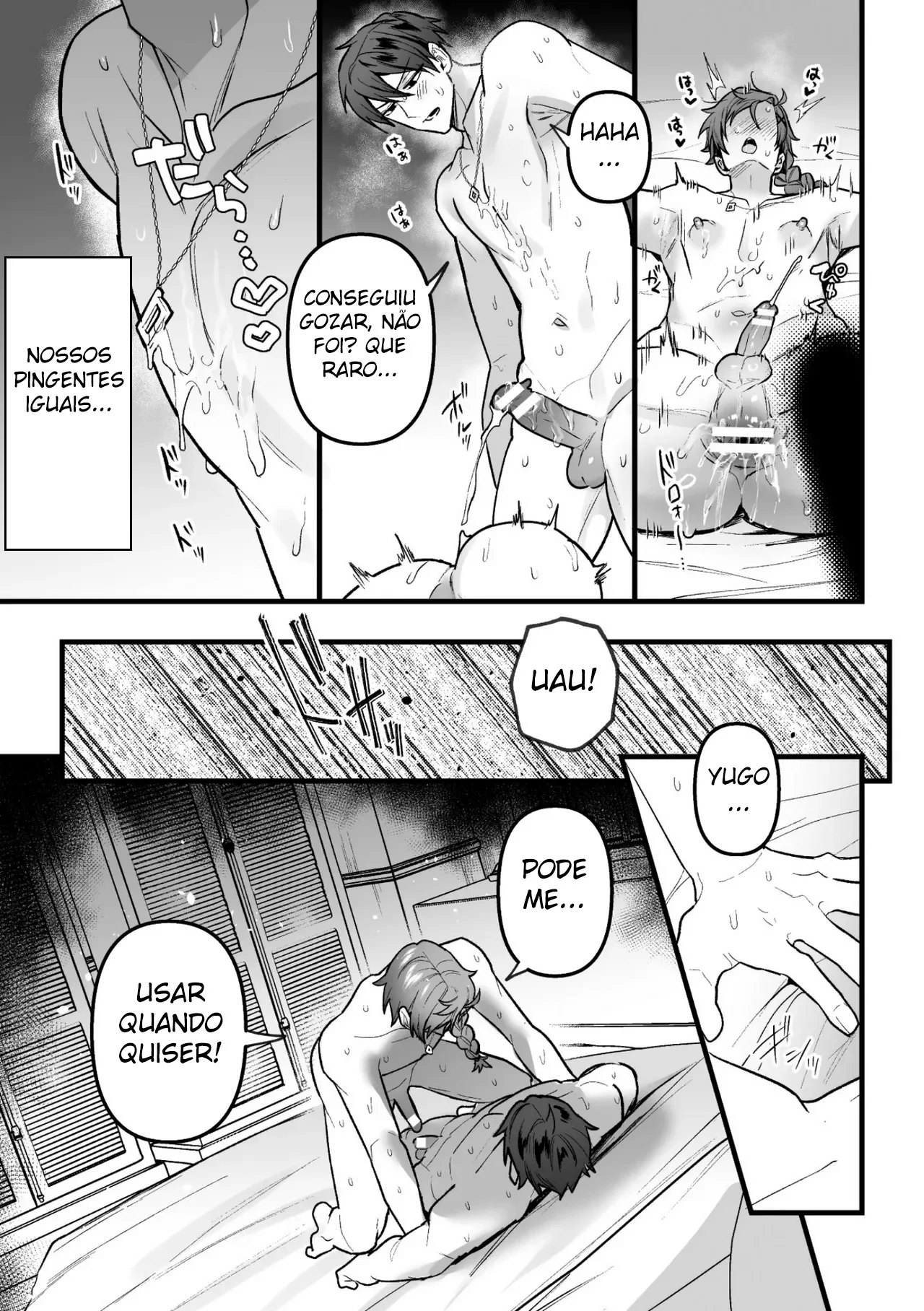 Jovem Ladrão, a Face da Noite — A História Em Que Acabei Vendo, Com a Clarividência, Meu Melhor Amigo Sendo Usado — Parte 2 by Saiogauma