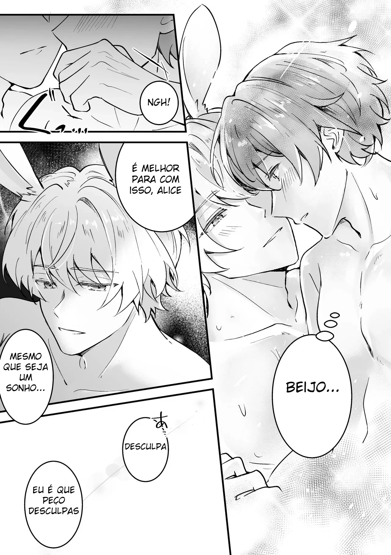 Coelhinho Branco no Cio ~ Sexo para Engravidar Com Alice no Mundo dos Sonhos Safados by Noan