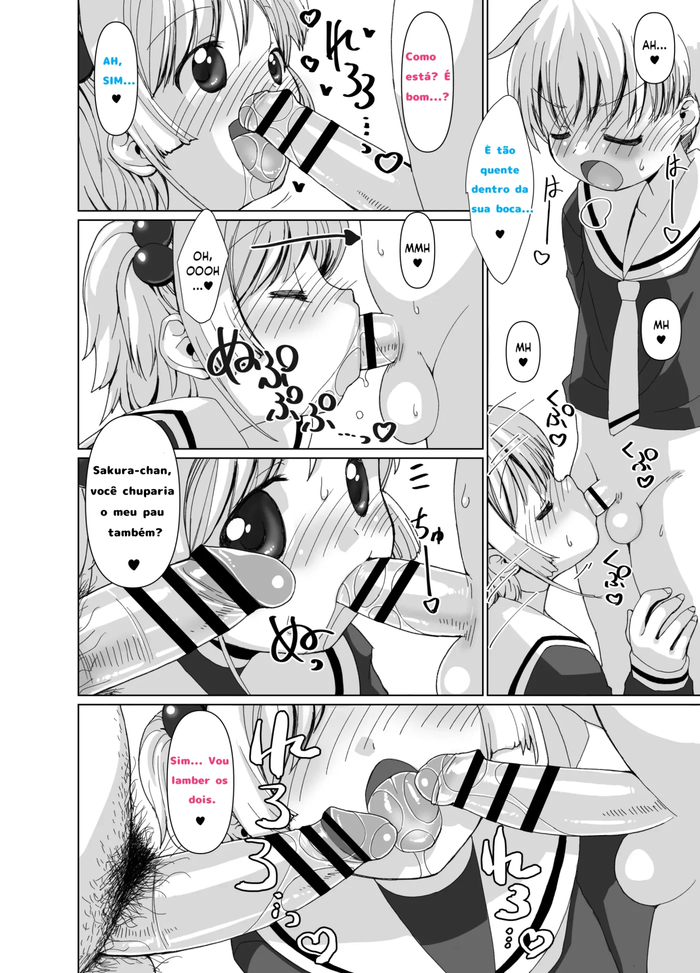 Li-kun to Sakura to Sao-yaku Oji-san no Dosukebe Party by Marcy Dog