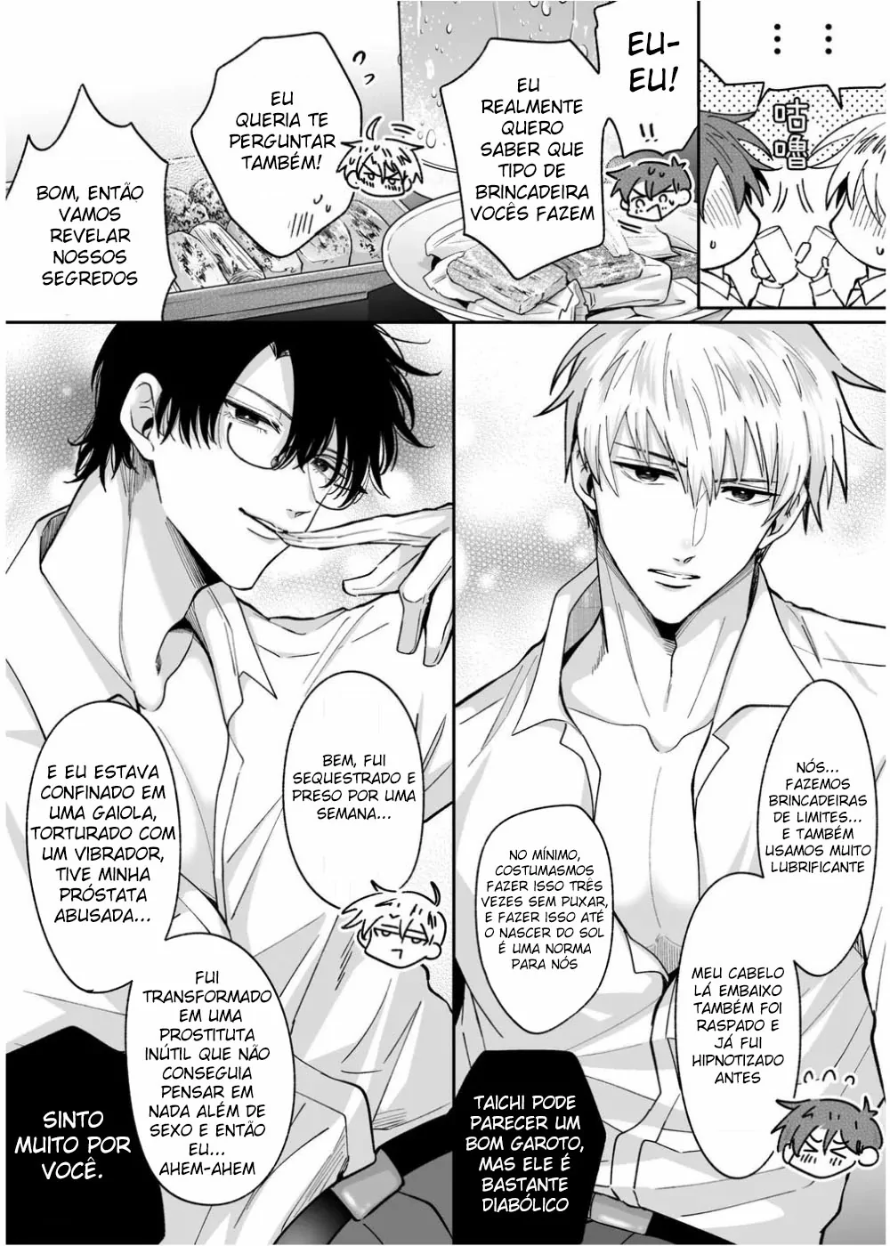 Tatanai Yarichin Motohosuto ga Hamaru to Yabaiotoko to Otouto Couple to 4P Rabuho Danshikai by Sumeshiya-san by Sumeshi