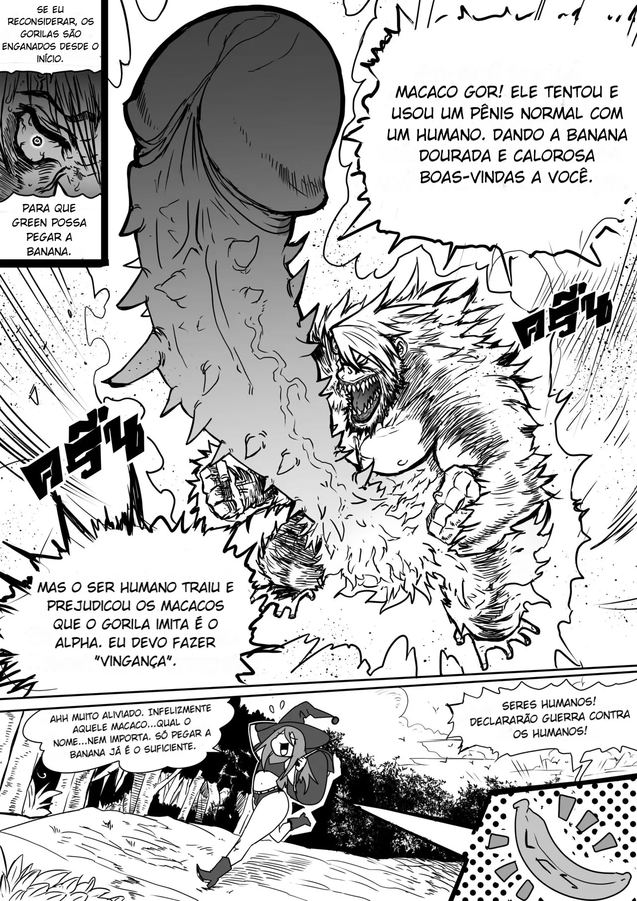 A Bruxa e a Banana Dourada by Green, Hukiguni
