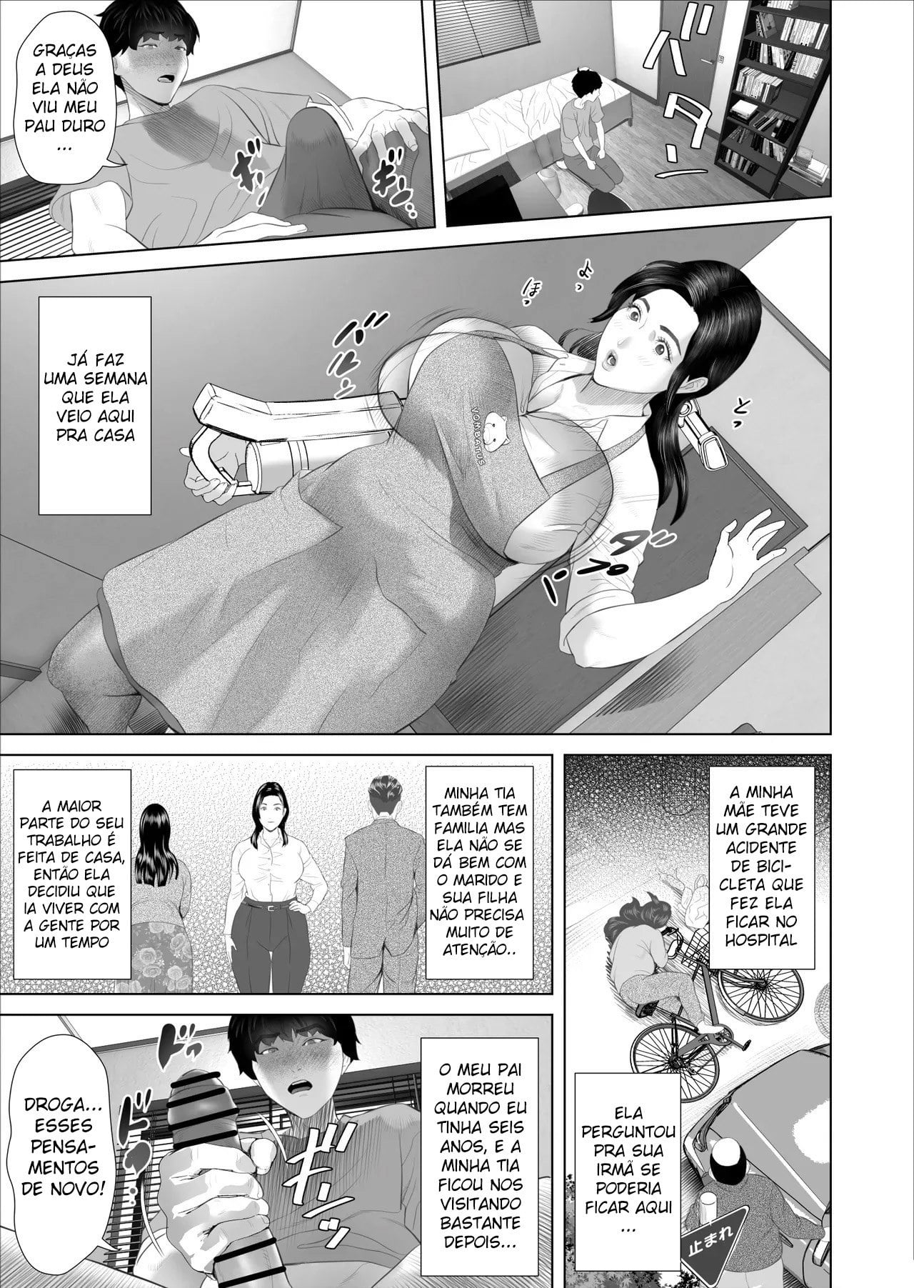 Kinjo Yuuwaku Shiro Soubi Oba-san no Himeta - Ero Shitagi Hen by Hy...