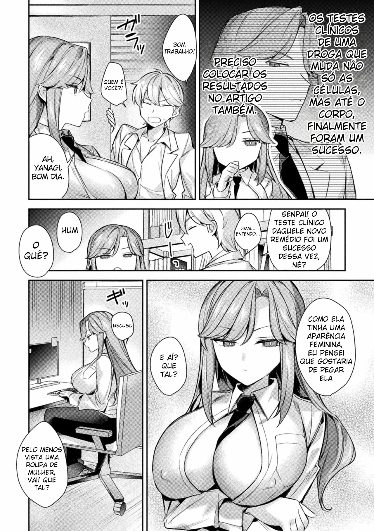 A Transformação em Mulher e o Sexo São Impossíveis de Parar! by Hoshika