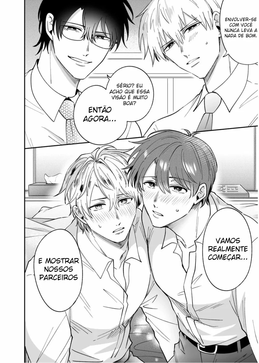 Tatanai Yarichin Motohosuto ga Hamaru to Yabaiotoko to Otouto Couple to 4P Rabuho Danshikai by Sumeshiya-san by Sumeshi