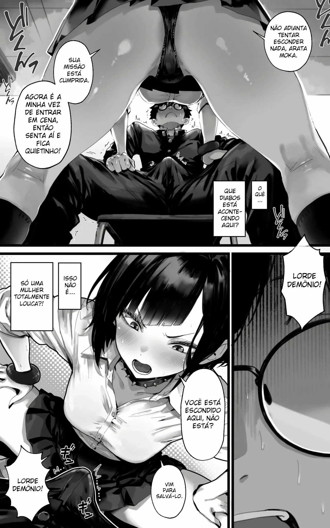 Okazu Gyaru Harem~ Maou-sama ga Kakusei Suru Made Fera mo Paizuri mo 3p mo Nani Kara Nani Made Zenshin Zenrei de Gohoushi Itashimasu!! by Toneri Dan