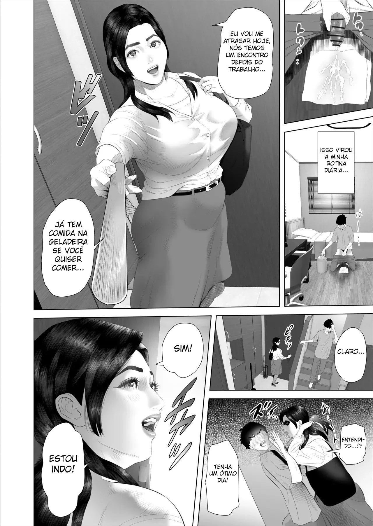 Kinjo Yuuwaku Shiro Soubi Oba-san no Himeta - Ero Shitagi Hen by Hy...