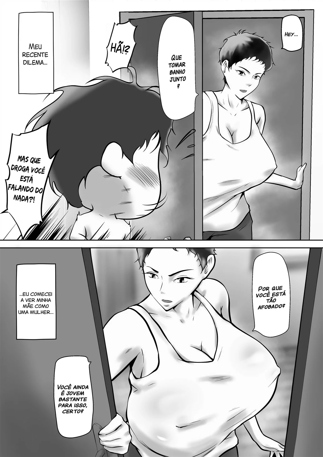 Haha no Yuuwaku by Shimipan
