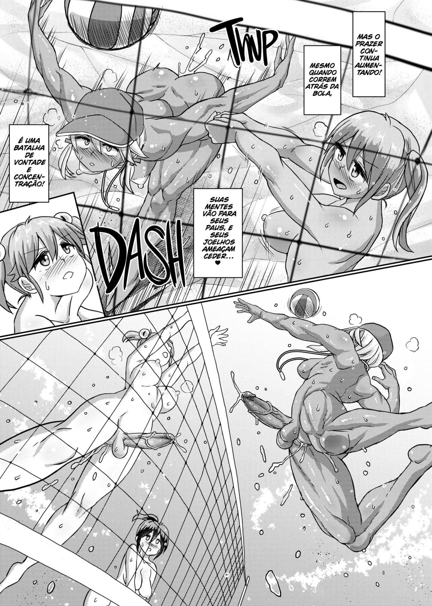 Zenra De Futanari Beach Volley by Hak... Yod... | Fu... Yod...