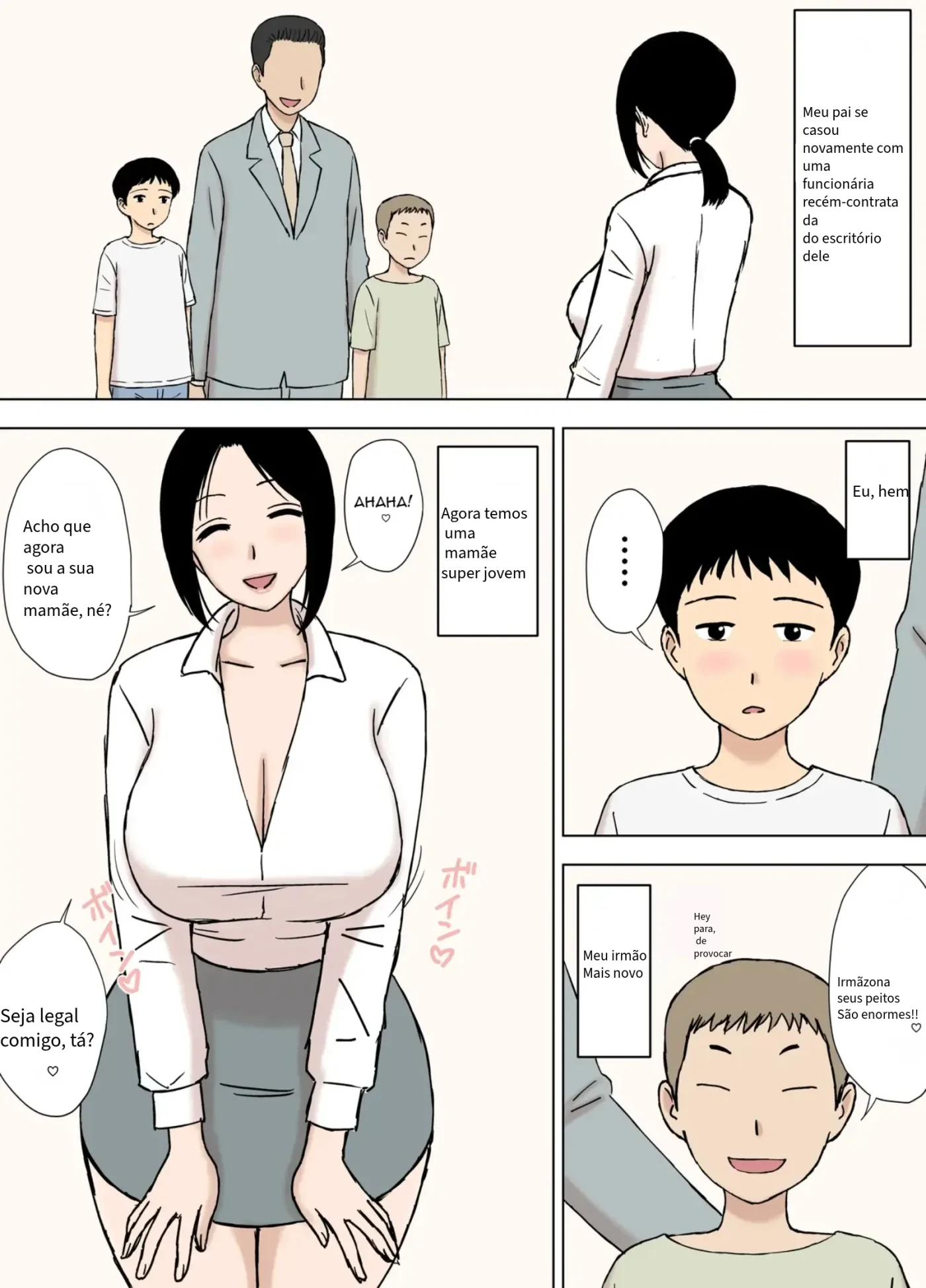 Bakunyuu Mama to Giri no Musuko-tachi by Urakan