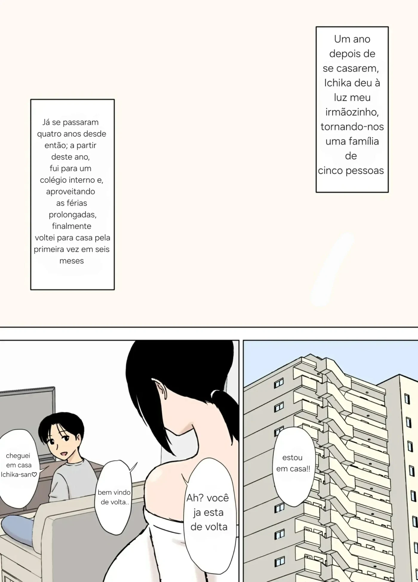 Bakunyuu Mama to Giri no Musuko-tachi by Urakan