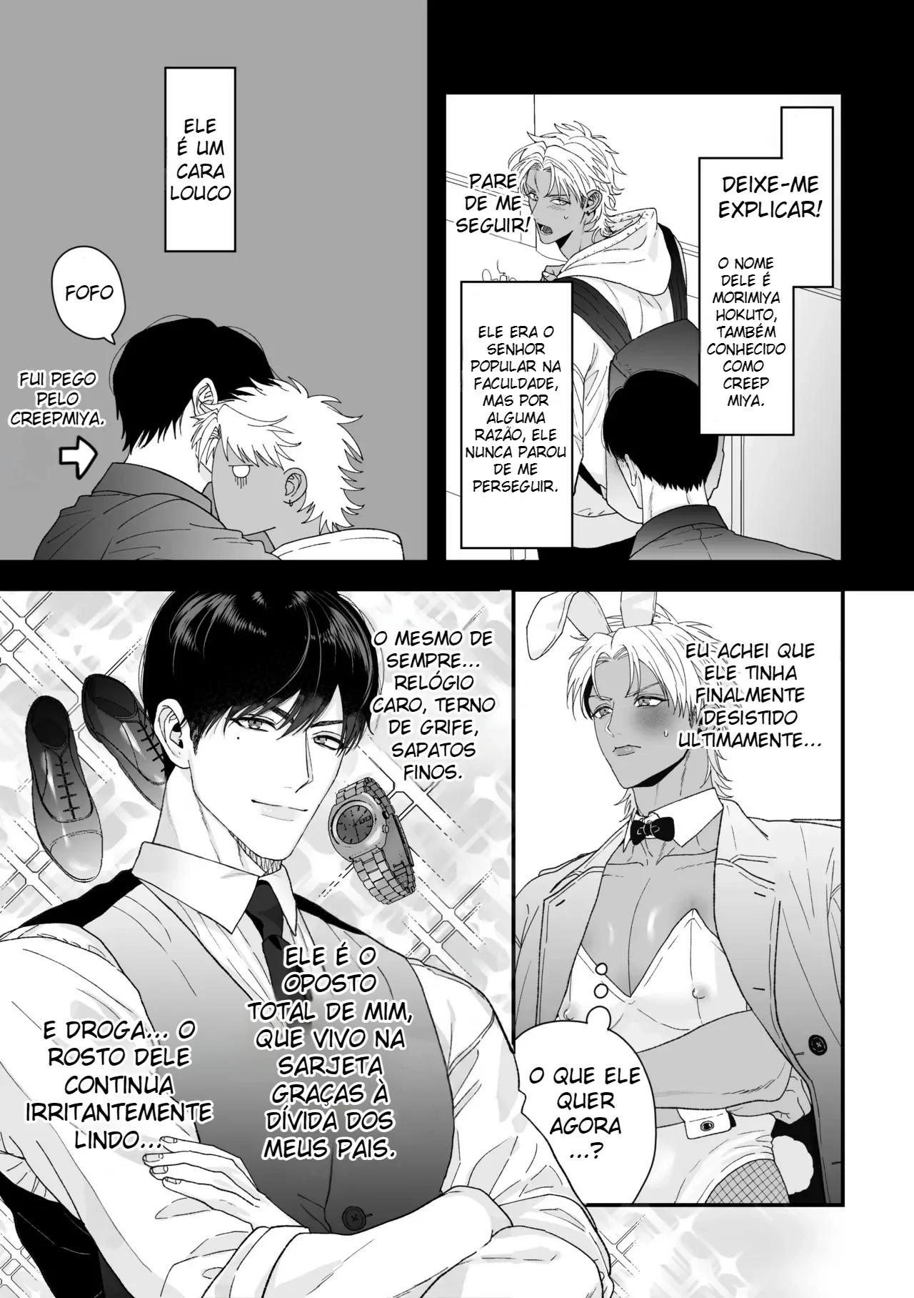 Coelhinho Travesso ~ O Dia Em Que Eu Me Transformei Em Um Coelho e Fiz Um Contrato Amoroso ~ by Uotame