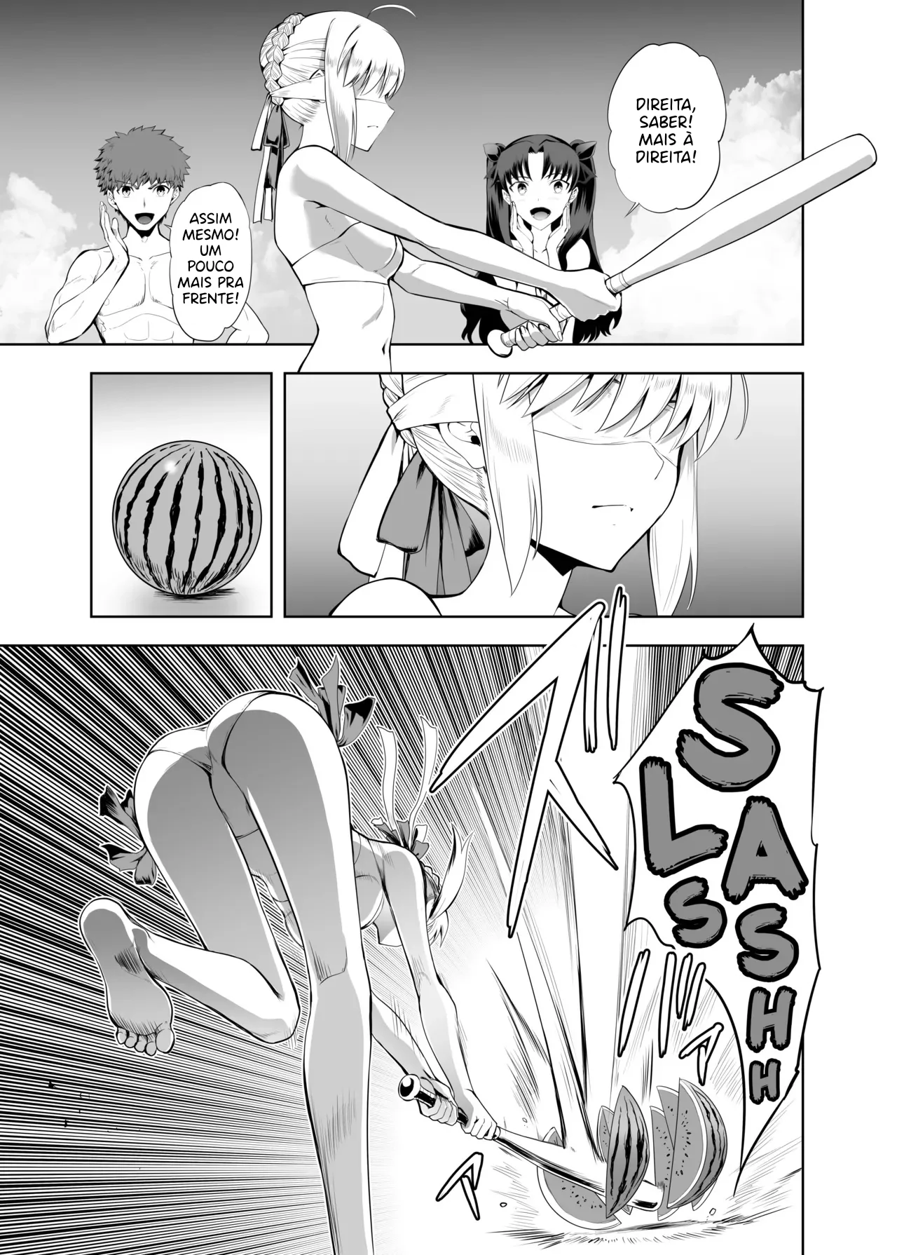 Saber Maniacs Shikaku o Shadan Suru to Hoka no Kankaku ga Togisuma Sareru toiu node Saber ni Mekakushi Play o Shitemoratta by Kuroha Nue