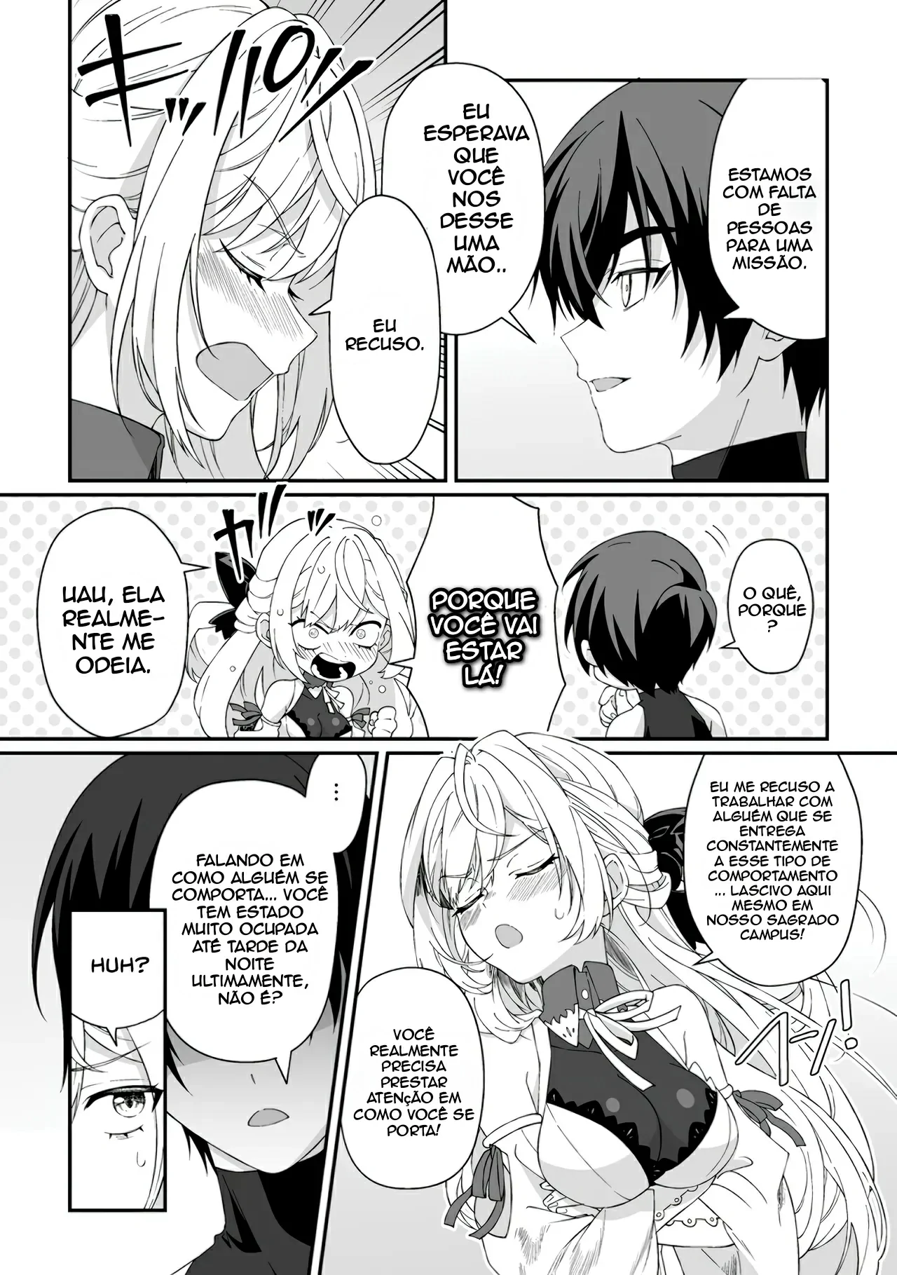 Nesse Mundo Cheio de Mulheres, Minha Skill Quebrada é Transar. 7 by Kurenai no Nita Mame